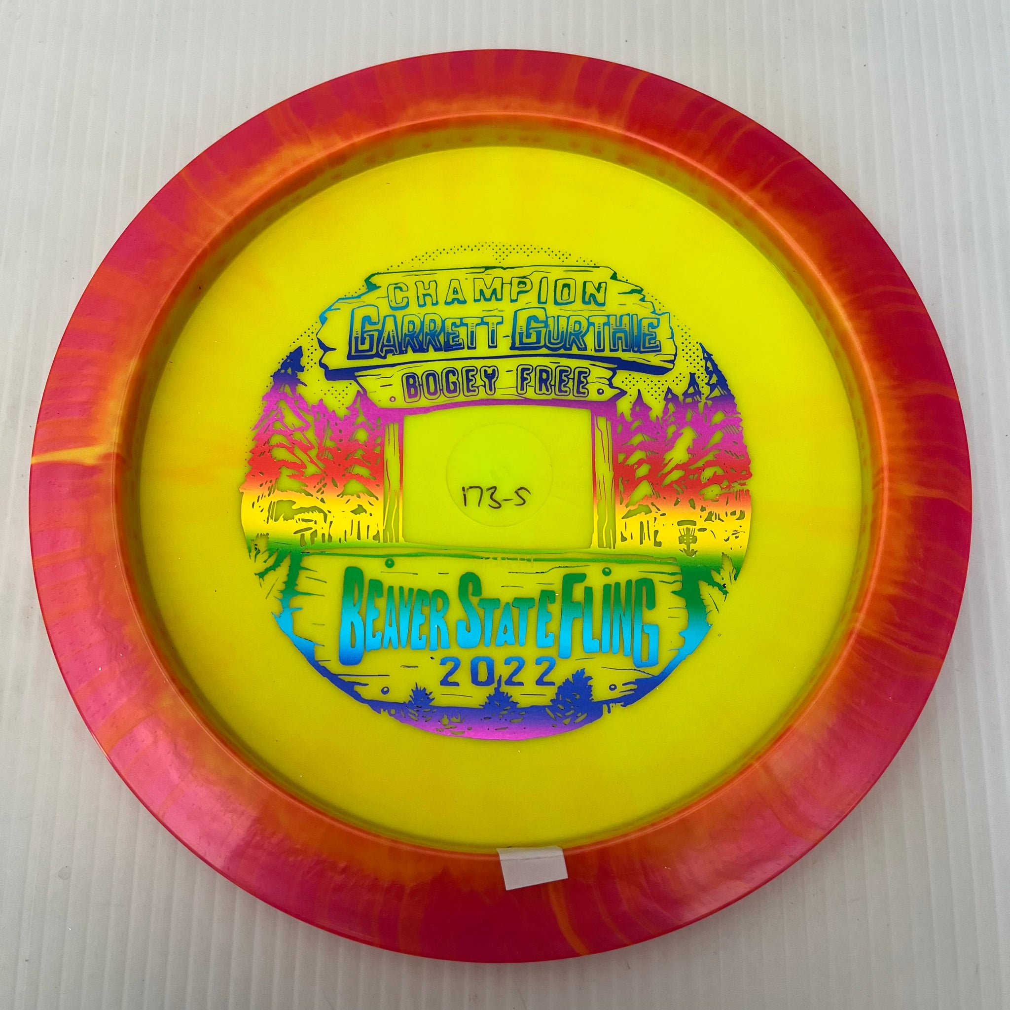 Innova 2022 Garrett Gurthie Beaver State Fling Champion Halo Star Wraith 11/5/-1/3