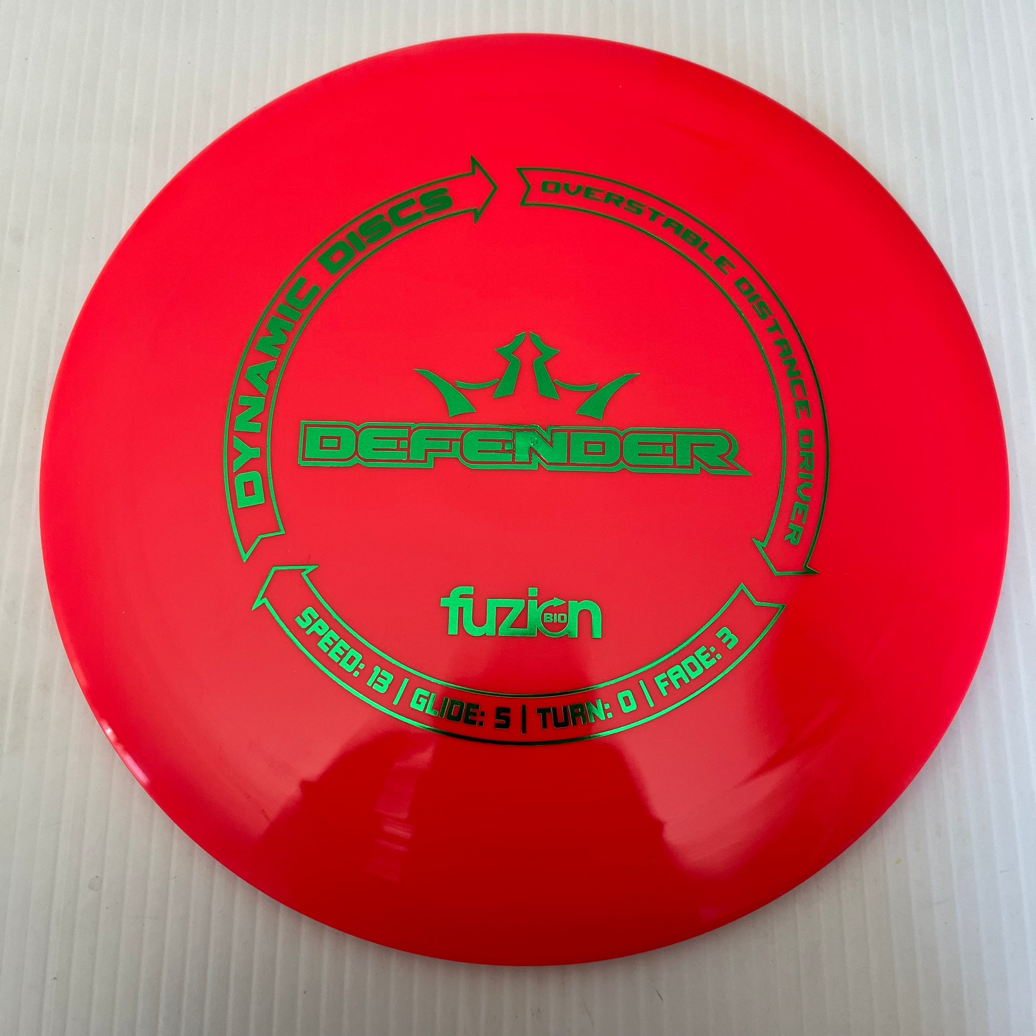 Dynamic Discs BioFuzion Defender 13/5/0/3