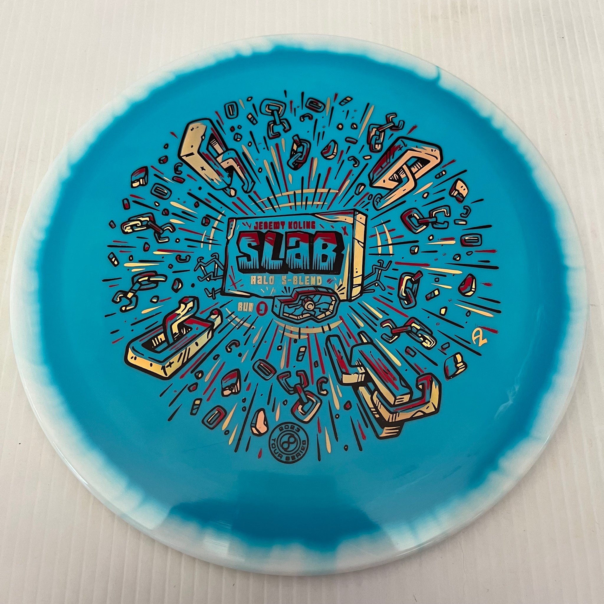 Infinite Discs 2023 Jeremy Koling Tour Series Halo S-Blend Slab 12/3/0/4