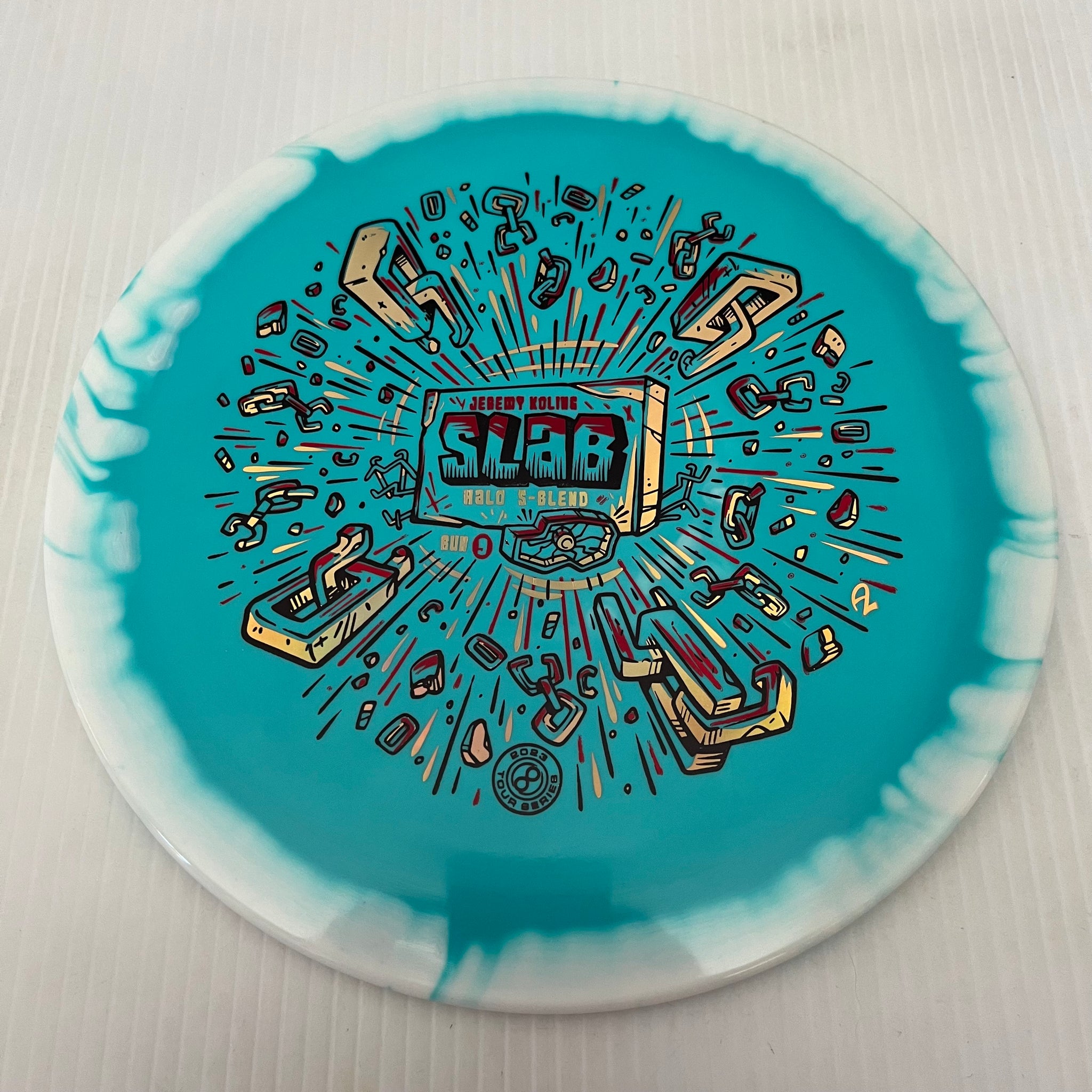 Infinite Discs 2023 Jeremy Koling Tour Series Halo S-Blend Slab 12/3/0/4