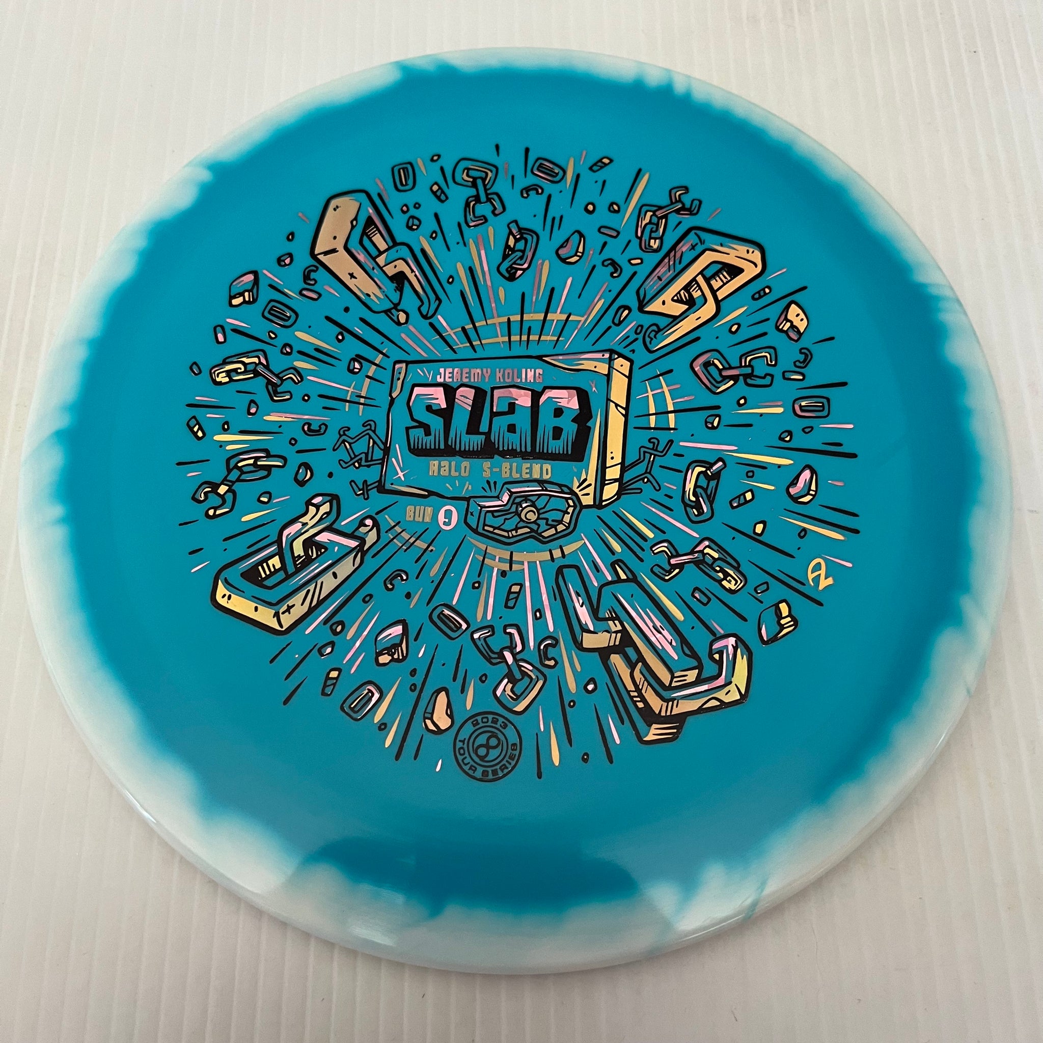 Infinite Discs 2023 Jeremy Koling Tour Series Halo S-Blend Slab 12/3/0/4