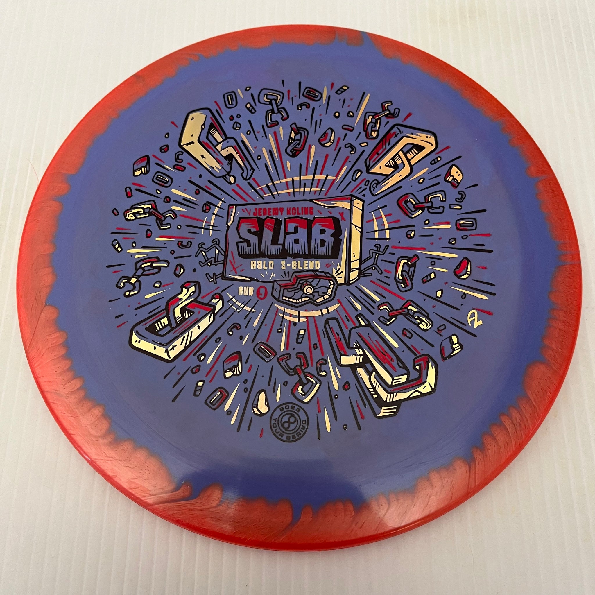 Infinite Discs 2023 Jeremy Koling Tour Series Halo S-Blend Slab 12/3/0/4