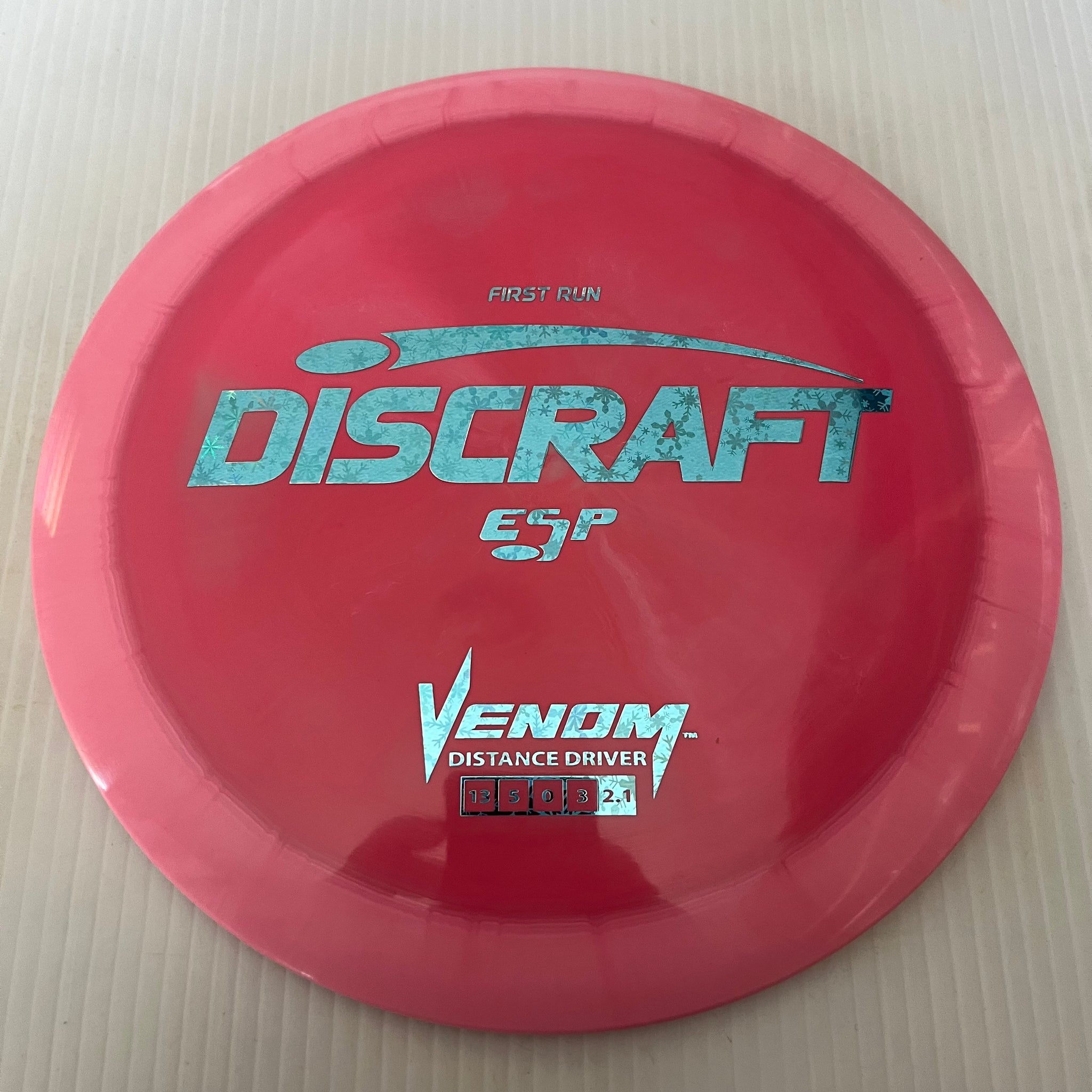 Discraft First Run ESP Venom 13/5/0/3