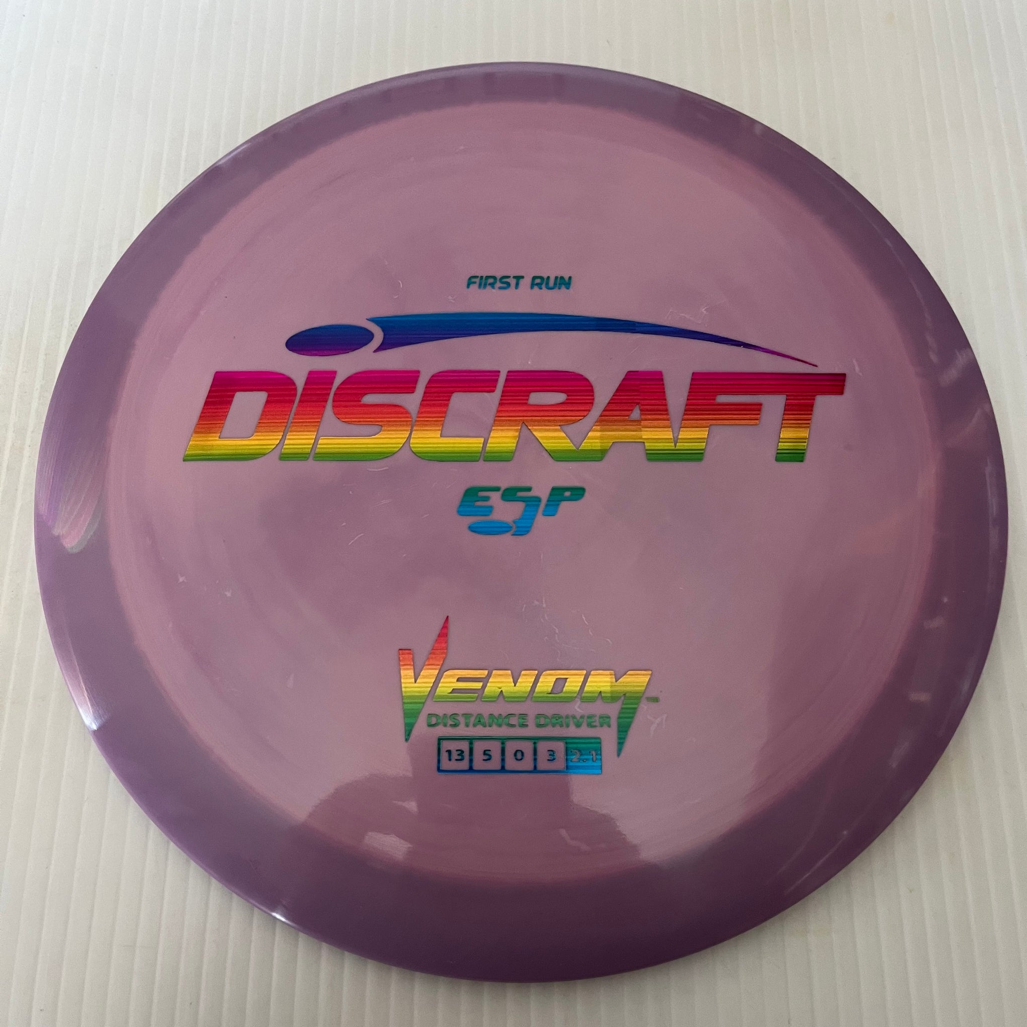 Discraft First Run ESP Venom 13/5/0/3