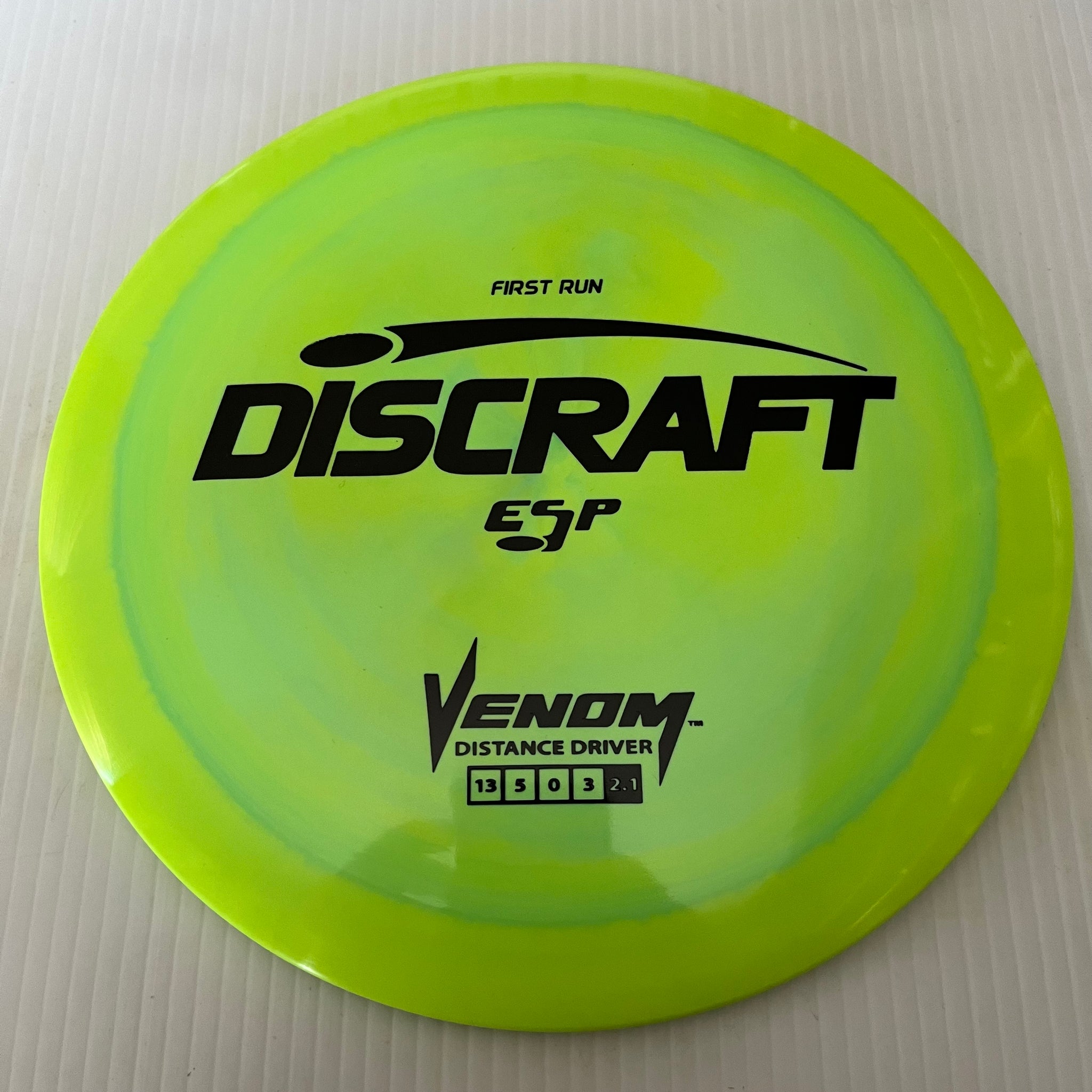 Discraft First Run ESP Venom 13/5/0/3
