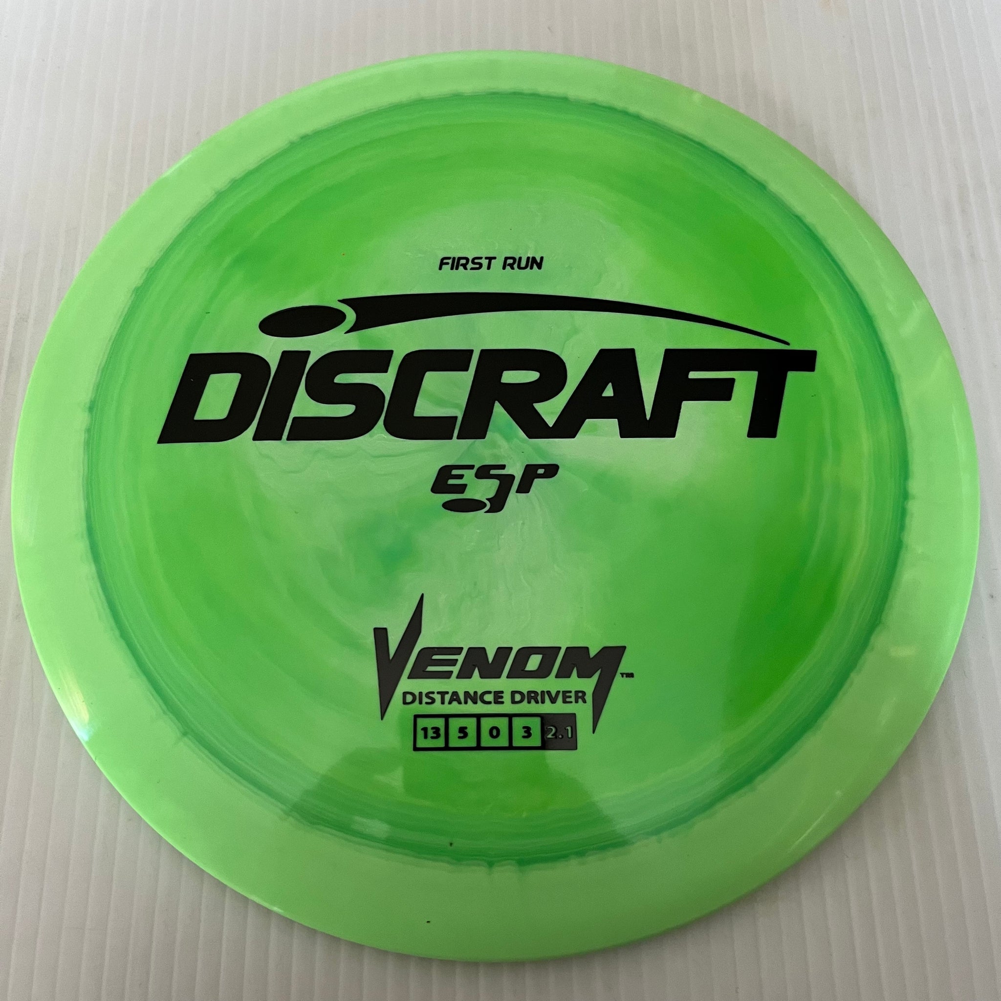 Discraft First Run ESP Venom 13/5/0/3