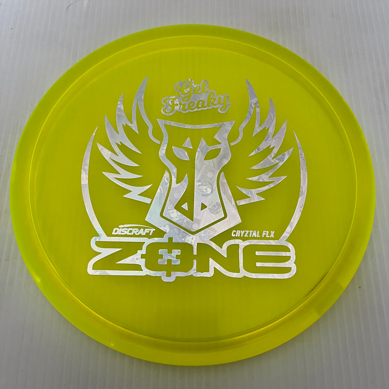 Discraft 2023 Brodie Smith Get Freaky Cryztal FLX Z Zone 4/3/0/3 (173-174g)