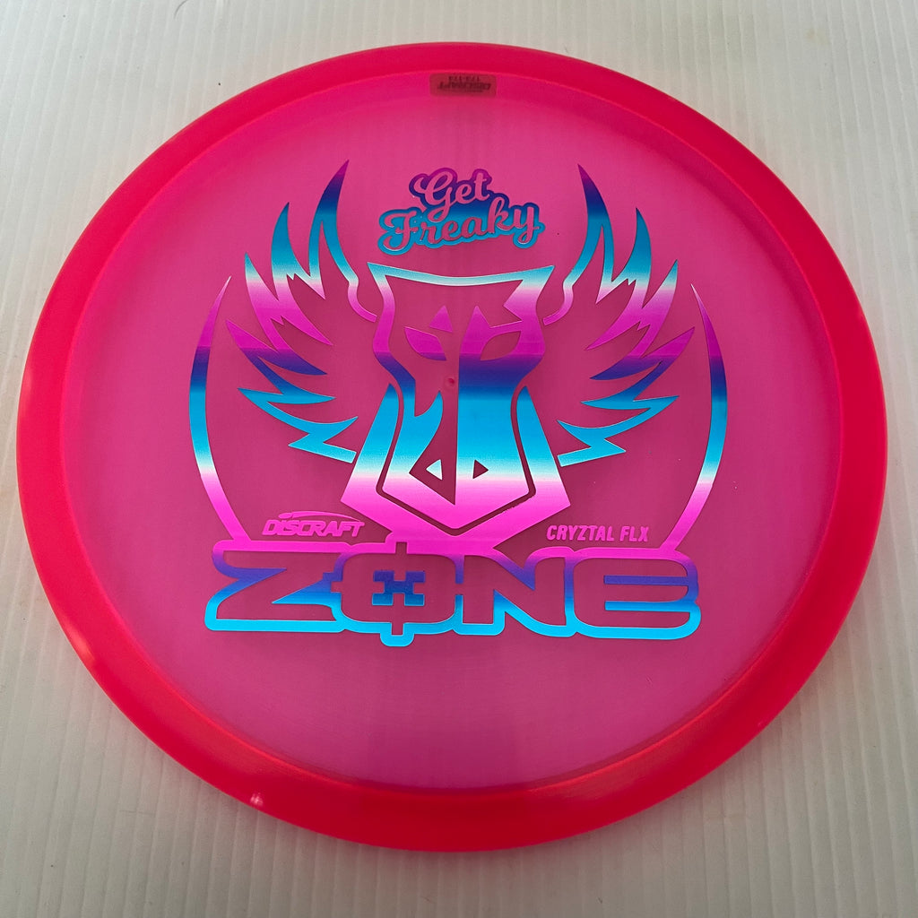 Discraft 2023 Brodie Smith Get Freaky Cryztal FLX Z Zone 4/3/0/3 (173-174g)