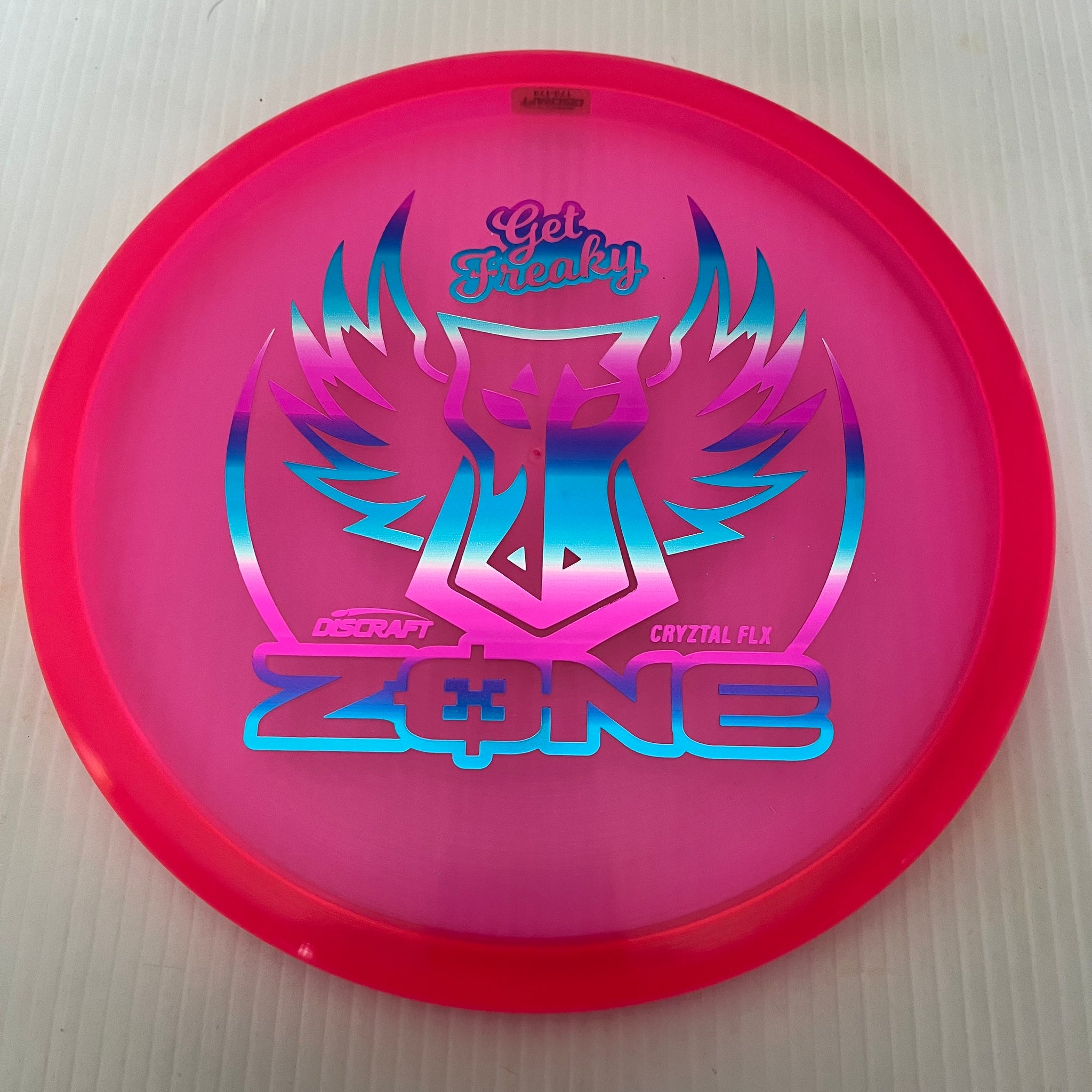 Discraft 2023 Brodie Smith Get Freaky Cryztal FLX Z Zone 4/3/0/3 (173-174g)