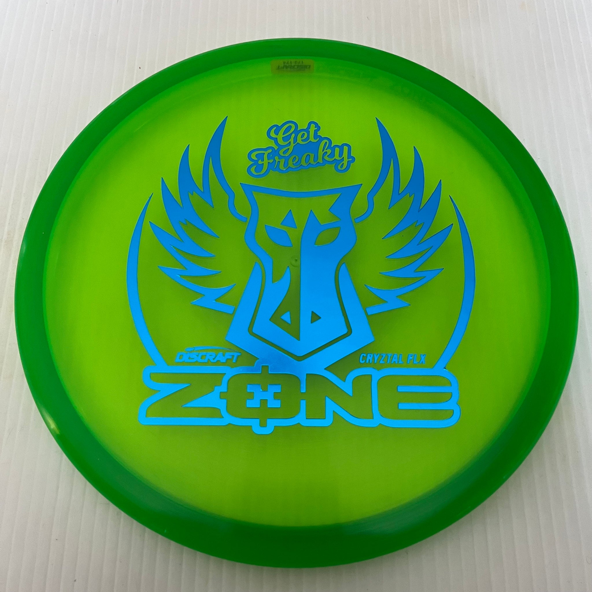 Discraft 2023 Brodie Smith Get Freaky Cryztal FLX Z Zone 4/3/0/3 (173-174g)