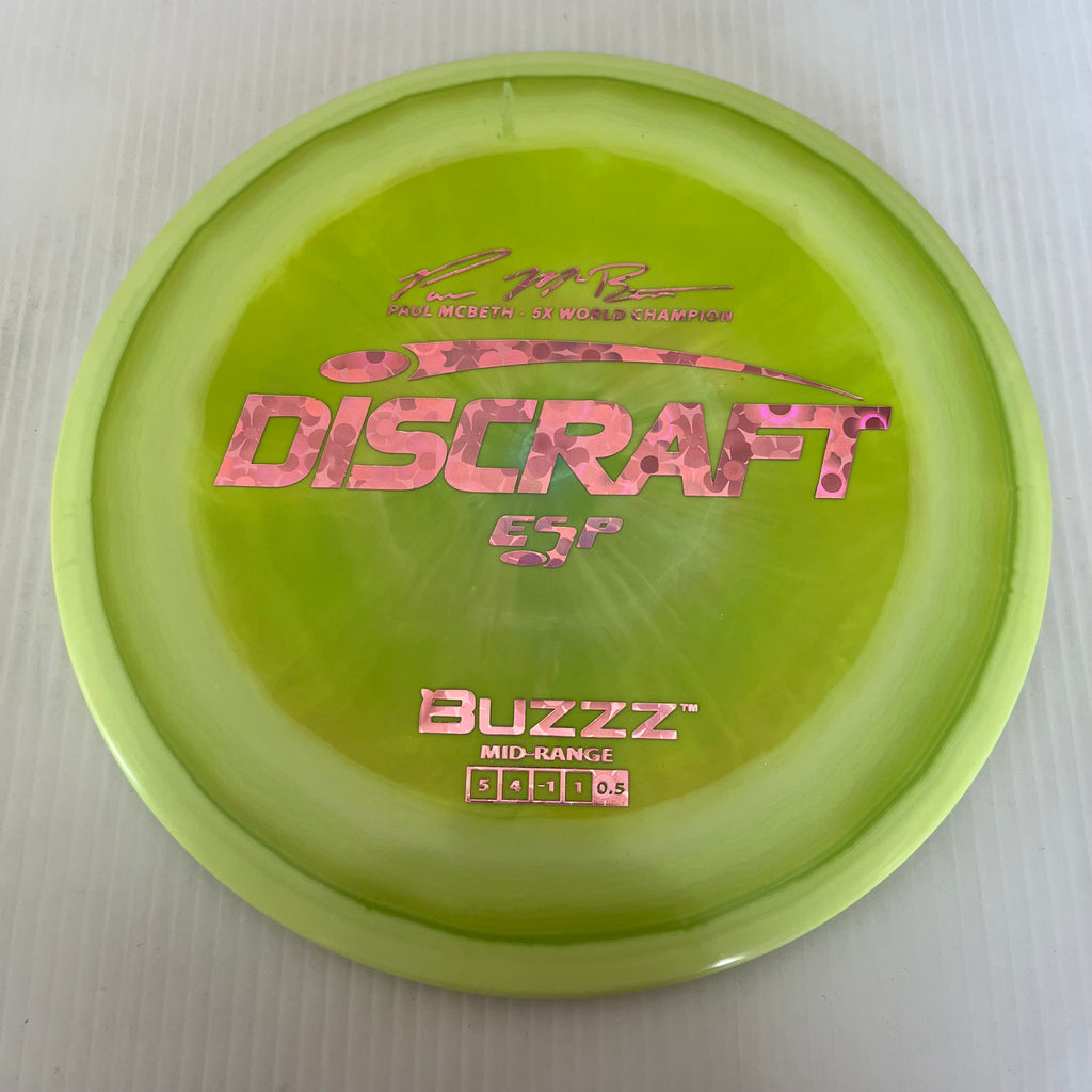 Discraft 5x Paul McBeth ESP Buzzz 5/4/-1/1 (177+g)