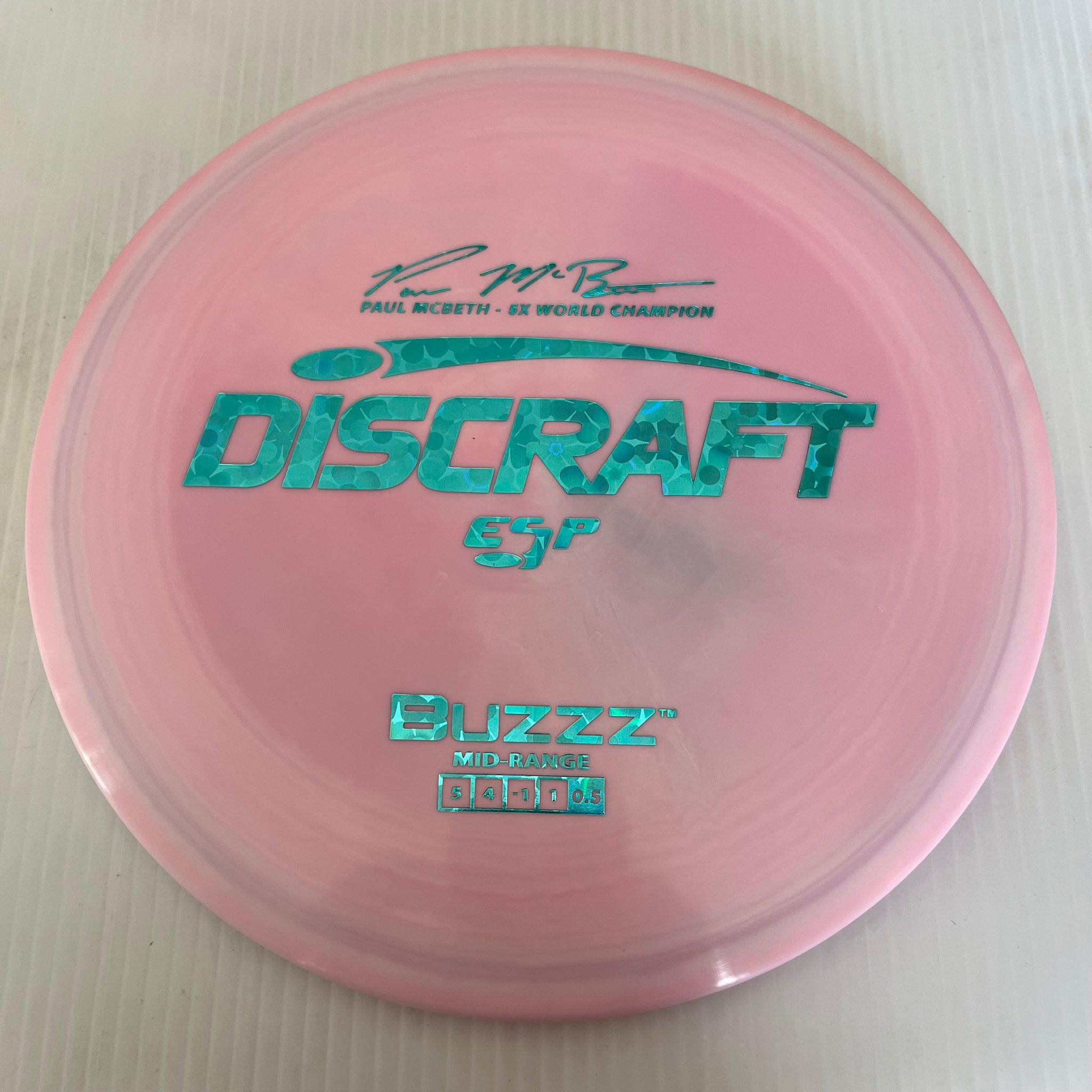 Discraft 5x Paul McBeth ESP Buzzz 5/4/-1/1 (177+g)