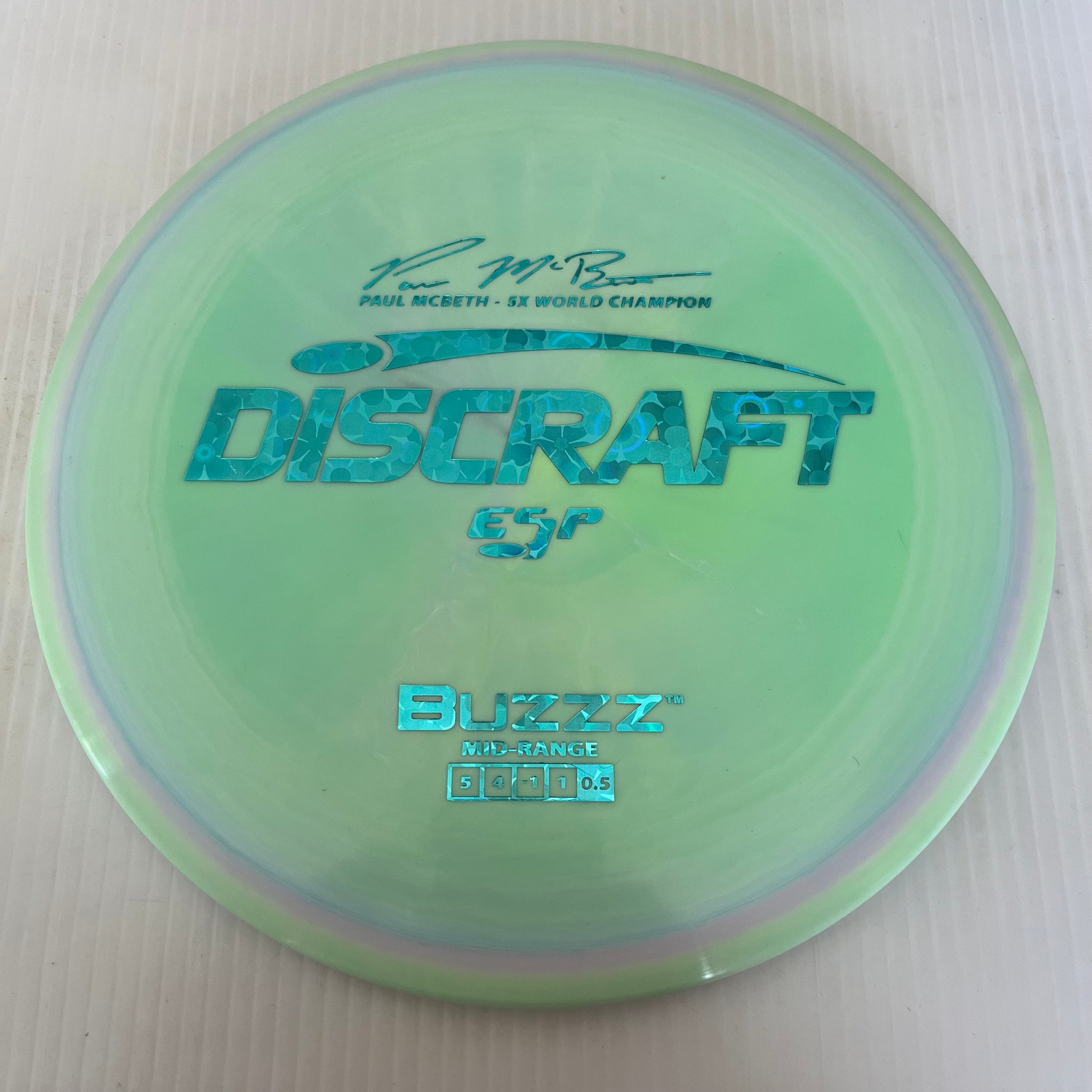 Discraft 5x Paul McBeth ESP Buzzz 5/4/-1/1 (177+g)