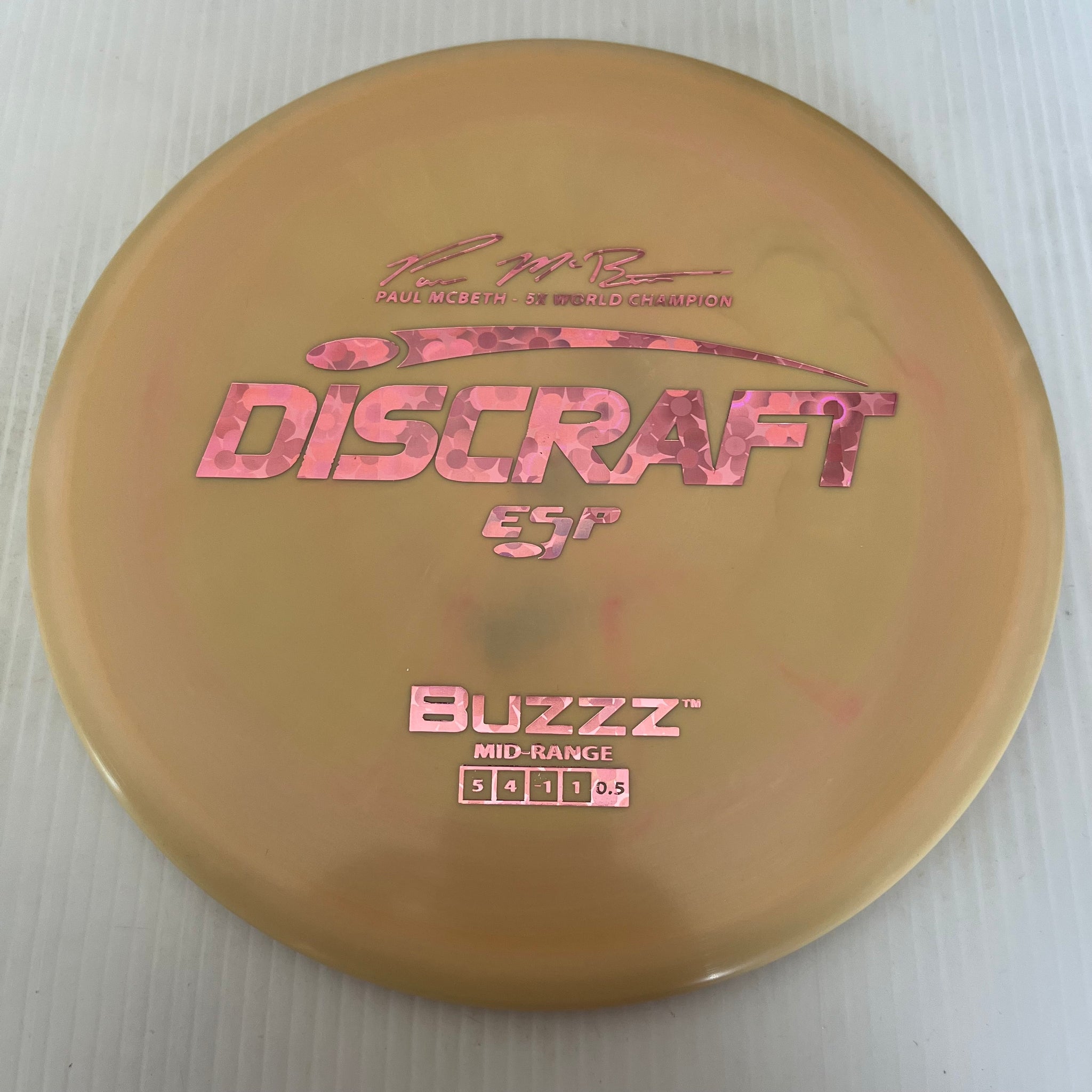 Discraft 5x Paul McBeth ESP Buzzz 5/4/-1/1 (177+g)