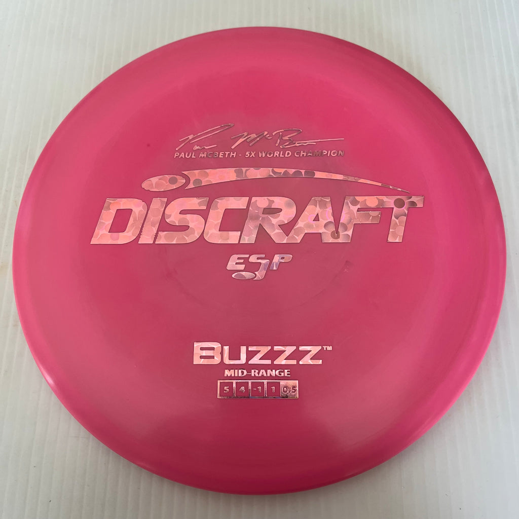 Discraft 5x Paul McBeth ESP Buzzz 5/4/-1/1 (177+g)