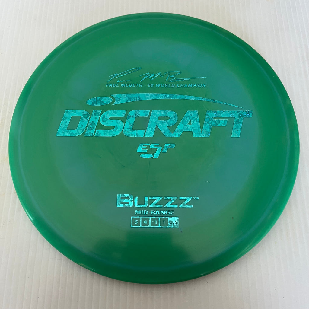 Discraft 5x Paul McBeth ESP Buzzz 5/4/-1/1 (177+g)