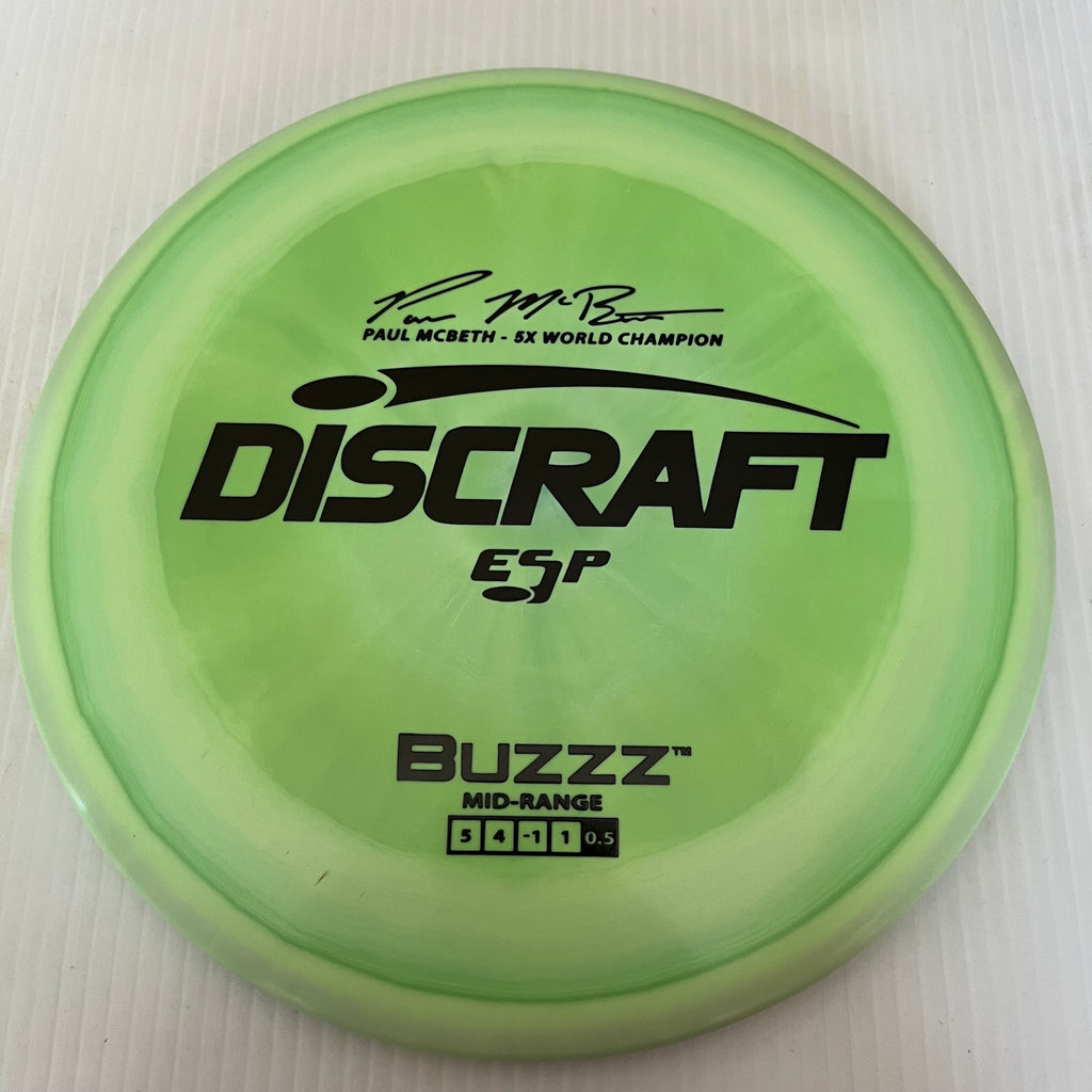 Discraft 5x Paul McBeth ESP Buzzz 5/4/-1/1 (177+g)