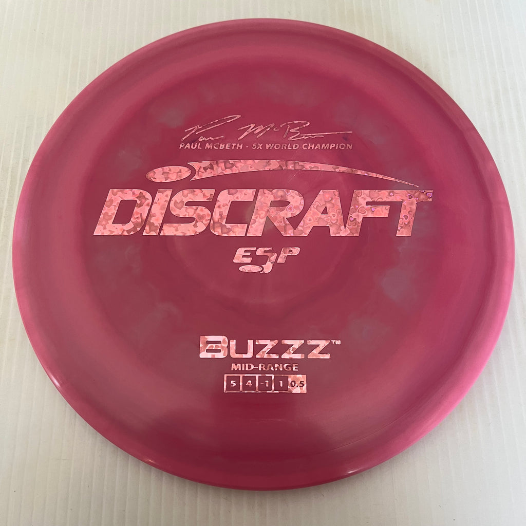 Discraft 5x Paul McBeth ESP Buzzz 5/4/-1/1 (177+g)
