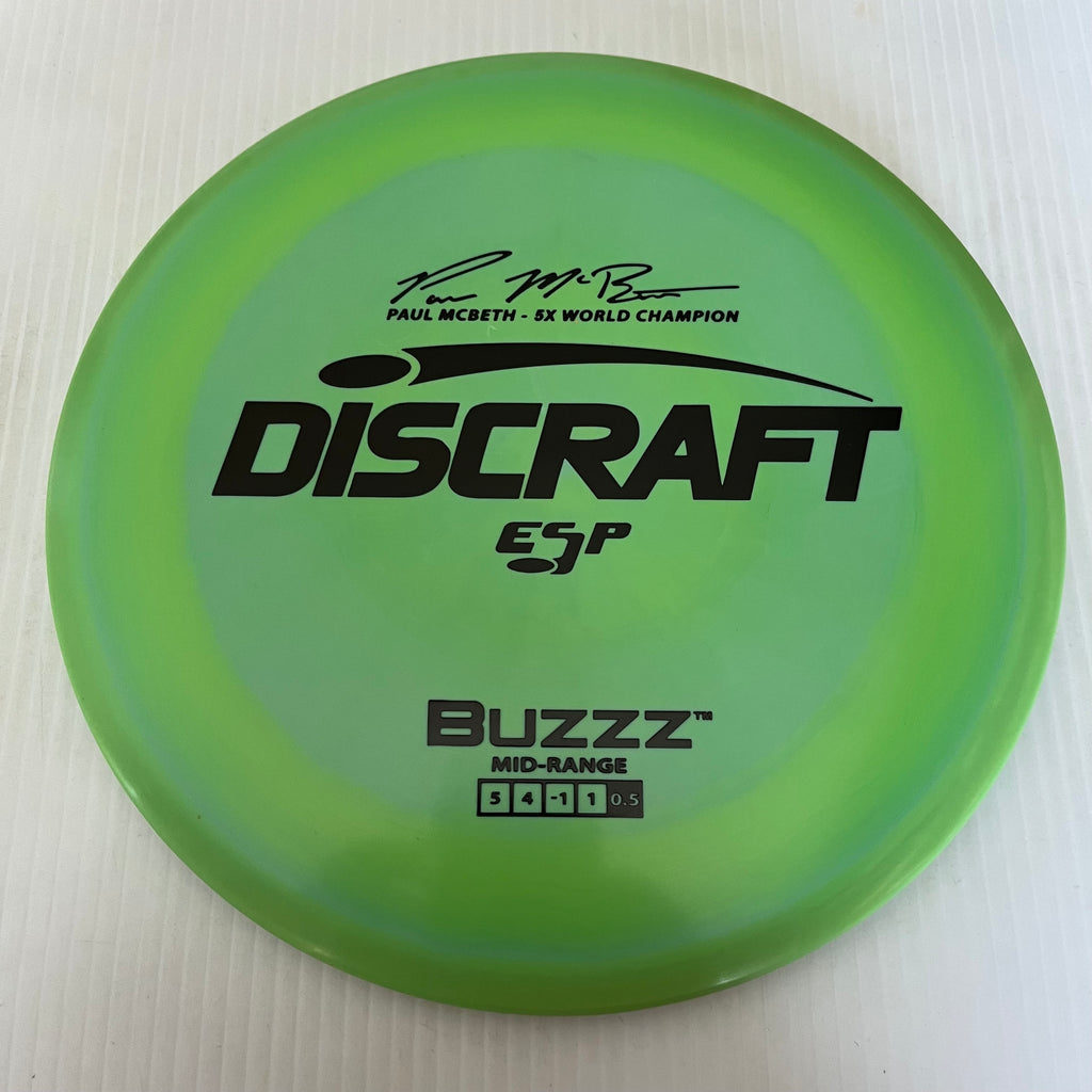 Discraft 5x Paul McBeth ESP Buzzz 5/4/-1/1 (177+g)