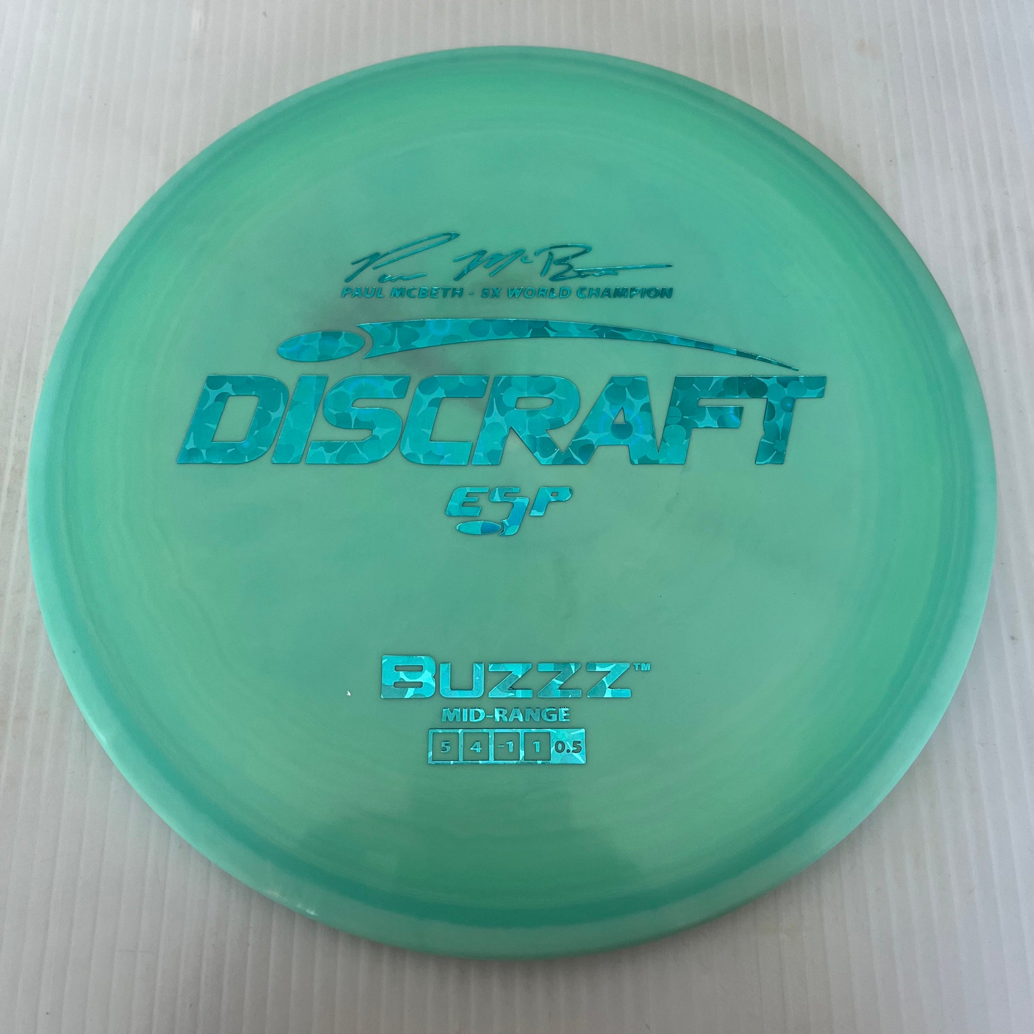 Discraft 5x Paul McBeth ESP Buzzz 5/4/-1/1 (177+g)