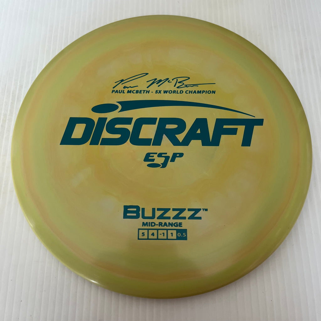 Discraft 5x Paul McBeth ESP Buzzz 5/4/-1/1 (177+g)