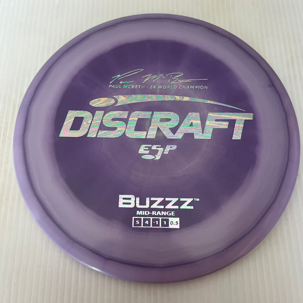 Discraft 5x Paul McBeth ESP Buzzz 5/4/-1/1 (177+g)