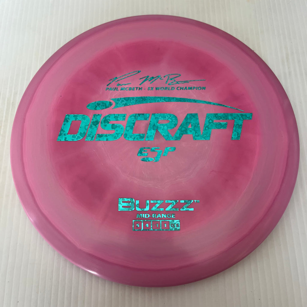 Discraft 5x Paul McBeth ESP Buzzz 5/4/-1/1 (177+g)