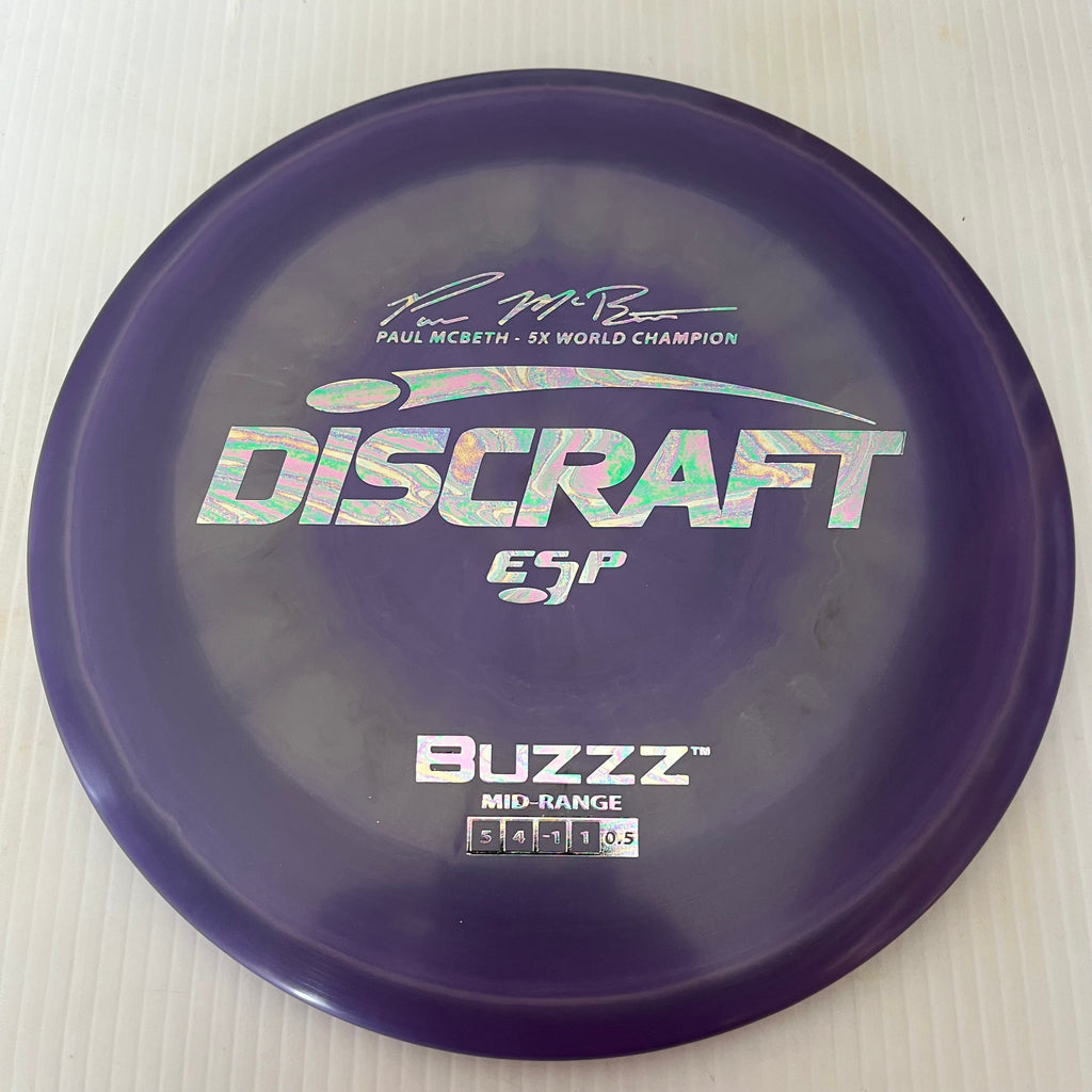 Discraft 5x Paul McBeth ESP Buzzz 5/4/-1/1 (177+g)