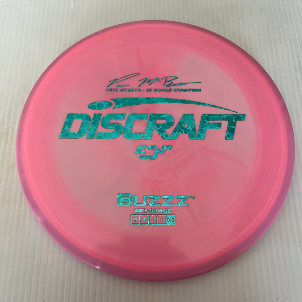 Discraft 5x Paul McBeth ESP Buzzz 5/4/-1/1 (177+g)