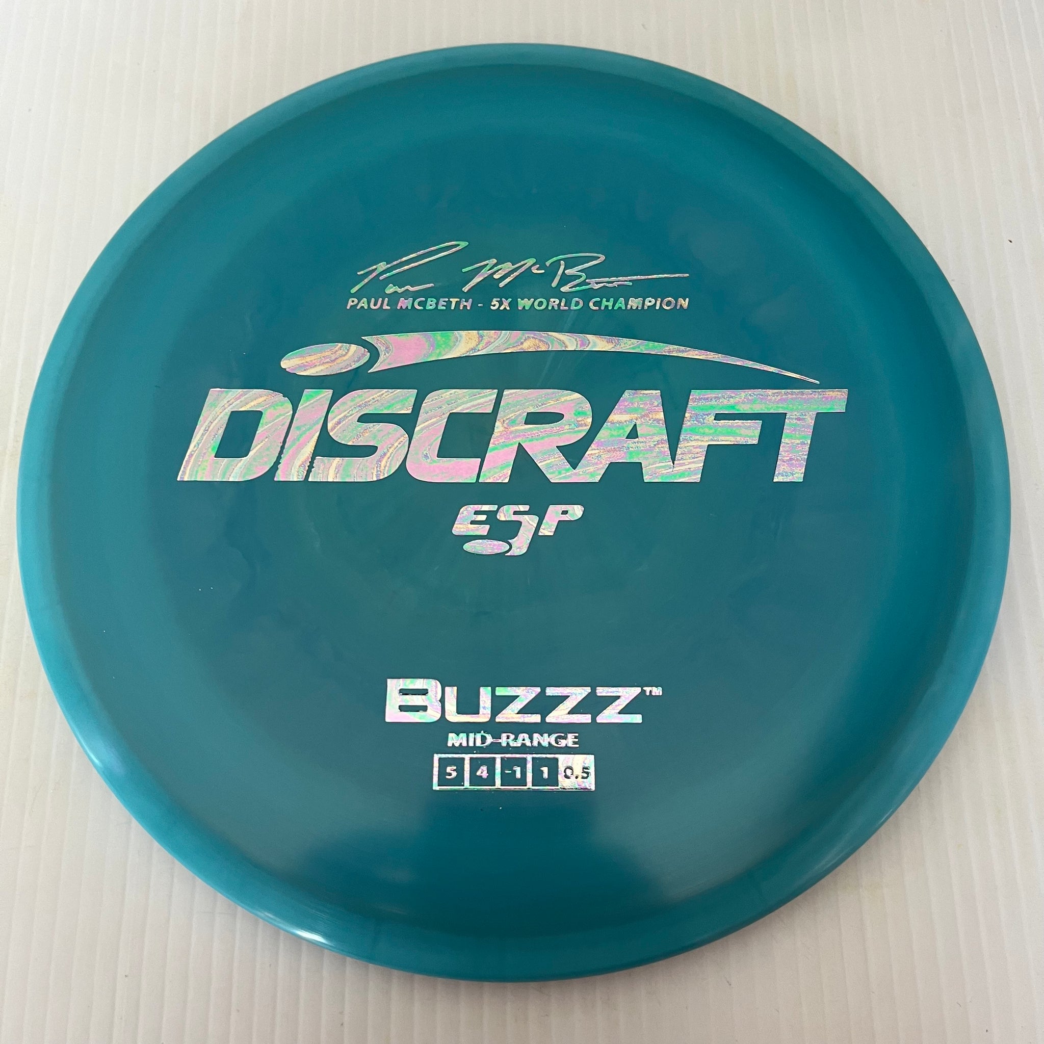 Discraft 5x Paul McBeth ESP Buzzz 5/4/-1/1 (177+g)