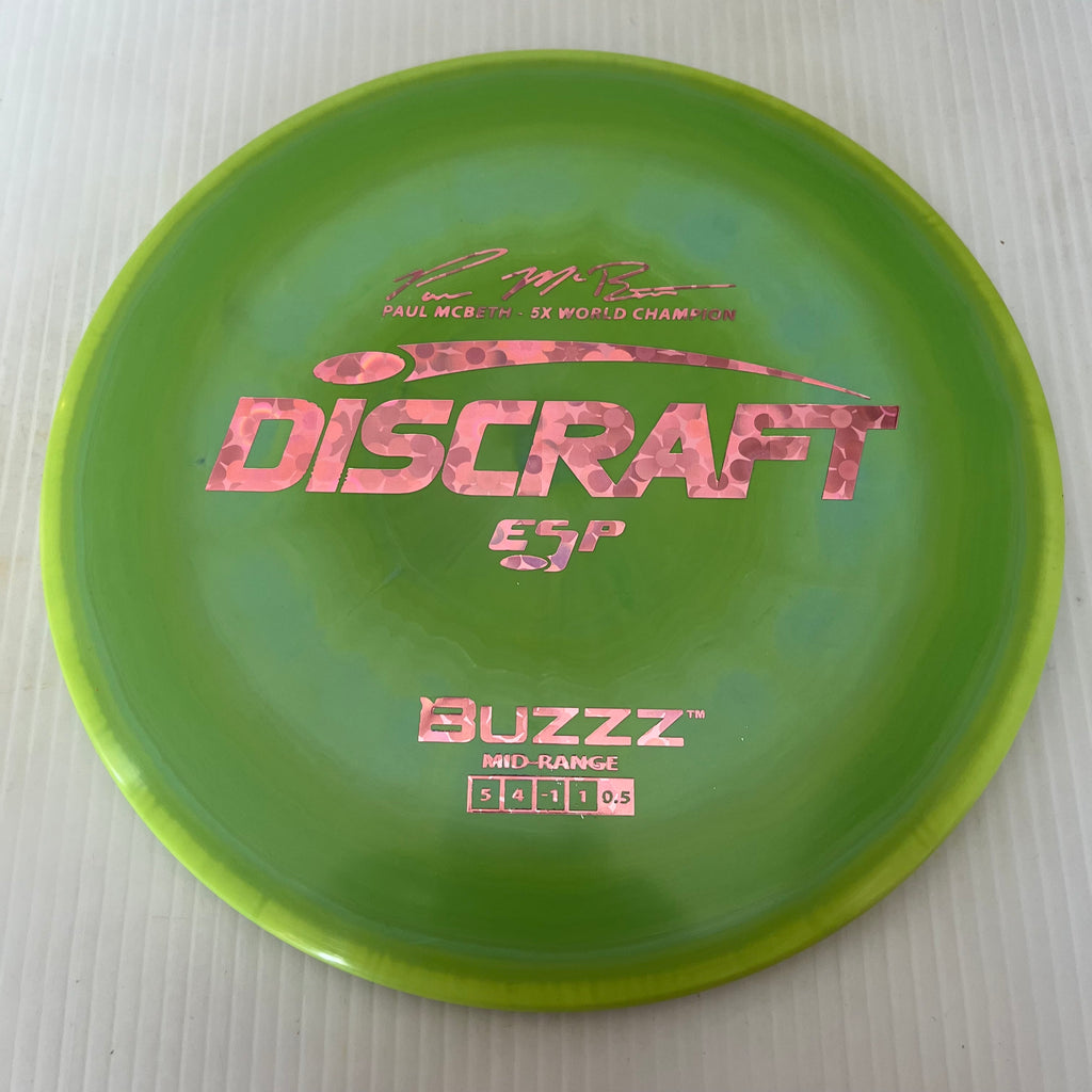 Discraft 5x Paul McBeth ESP Buzzz 5/4/-1/1 (177+g)