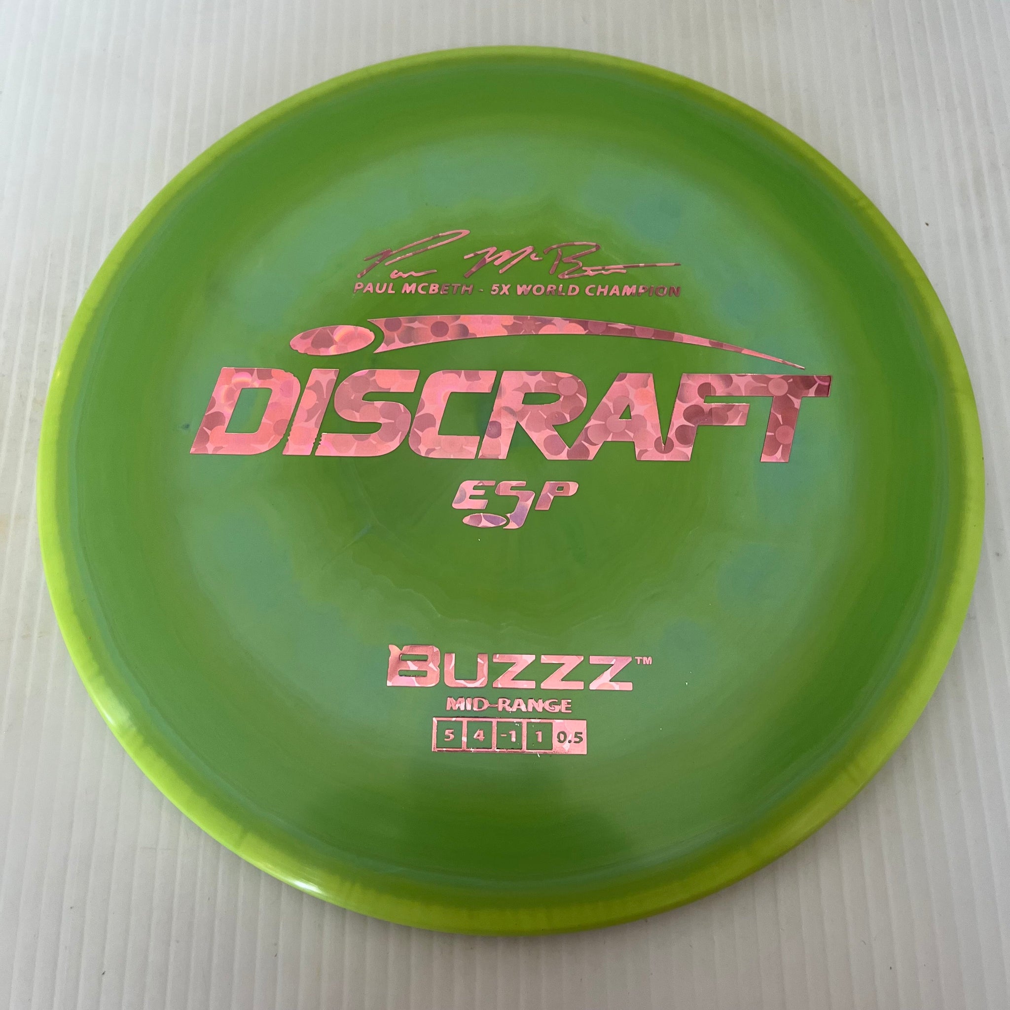 Discraft 5x Paul McBeth ESP Buzzz 5/4/-1/1 (177+g)