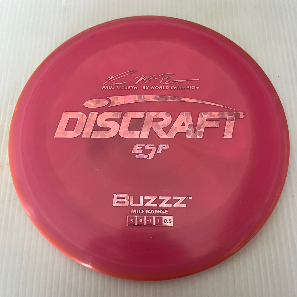 Discraft 5x Paul McBeth ESP Buzzz 5/4/-1/1 (177+g)