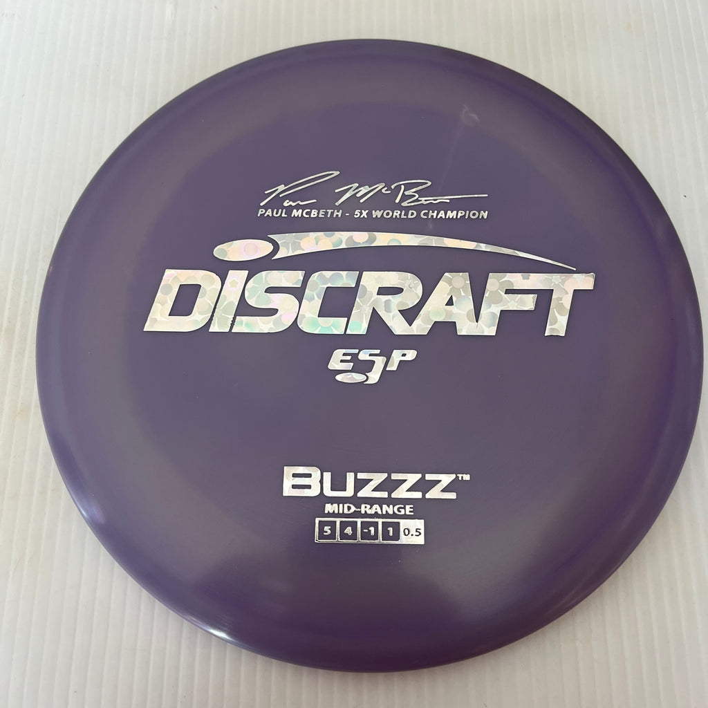 Discraft 5x Paul McBeth ESP Buzzz 5/4/-1/1 (177+g)