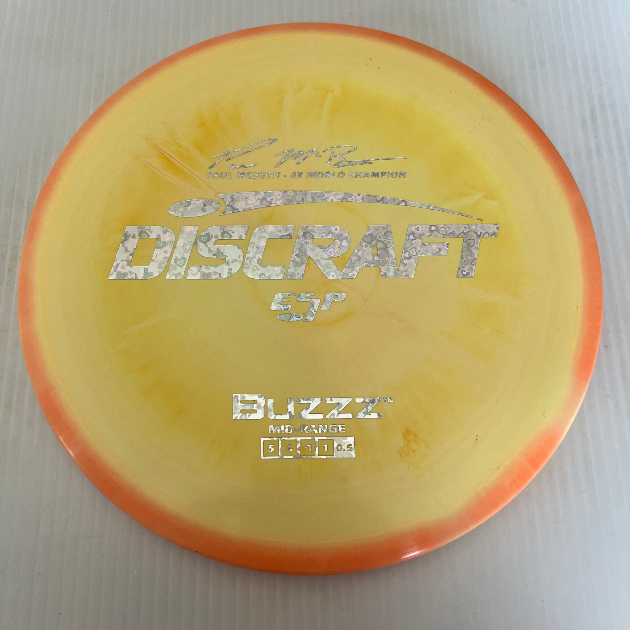 Discraft 5x Paul McBeth ESP Buzzz 5/4/-1/1 (175-176g)