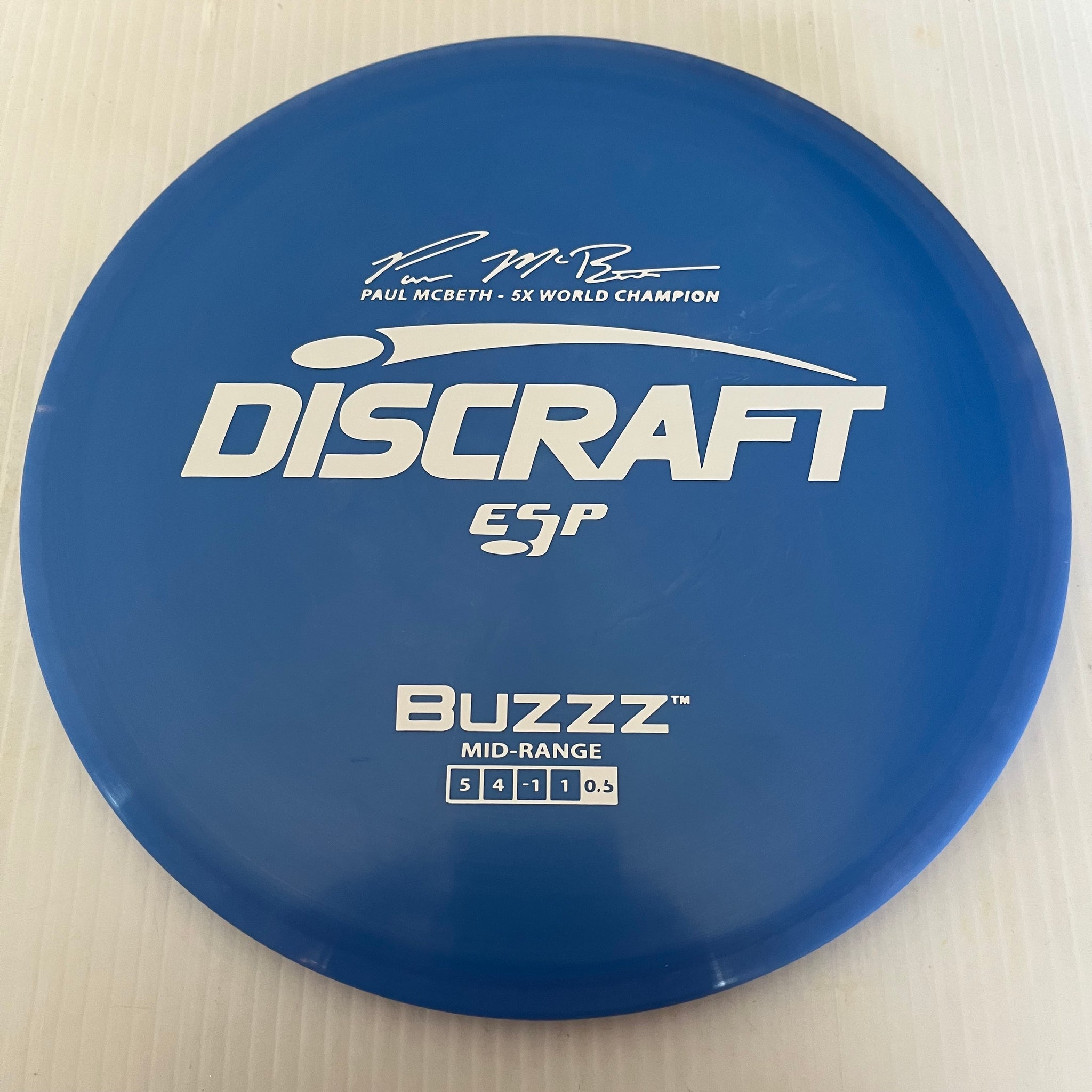 Discraft 5x Paul McBeth ESP Buzzz 5/4/-1/1 (175-176g)