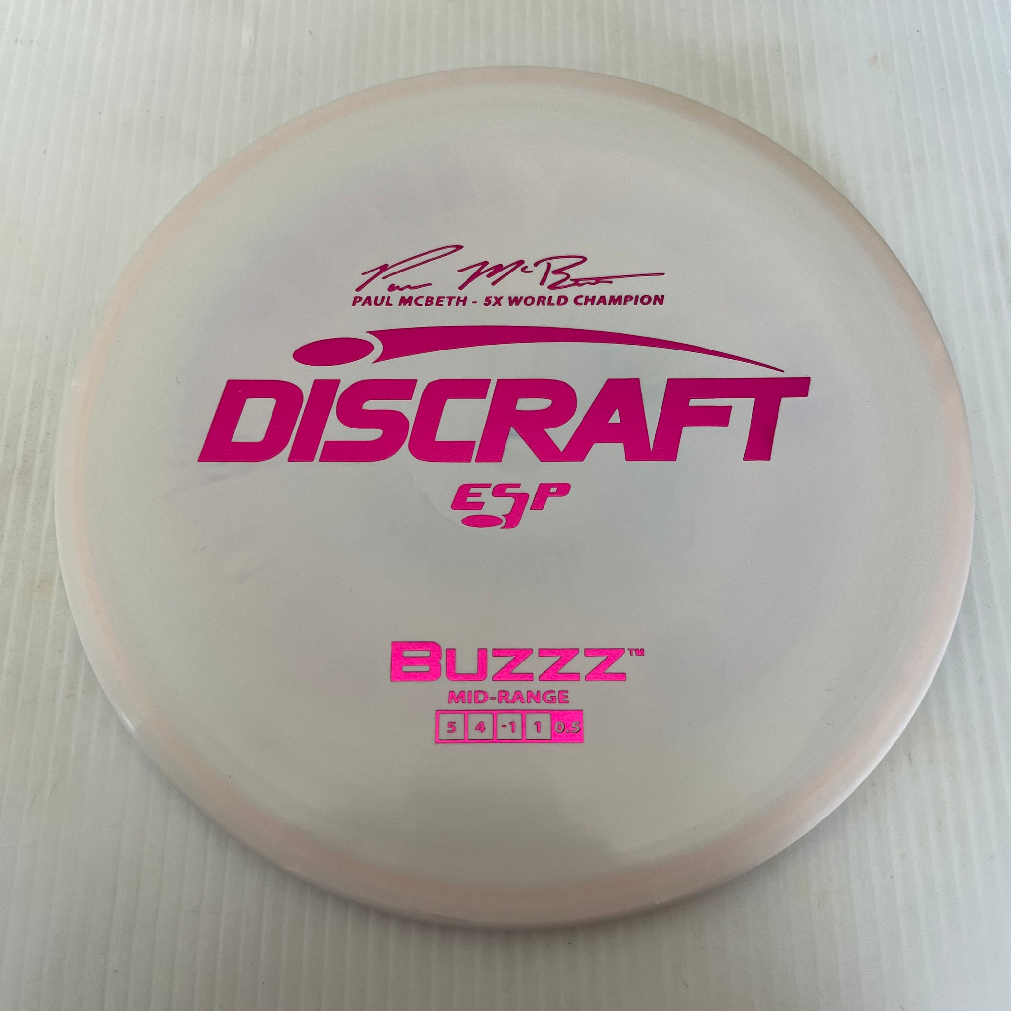 Discraft 5x Paul McBeth ESP Buzzz 5/4/-1/1 (175-176g)