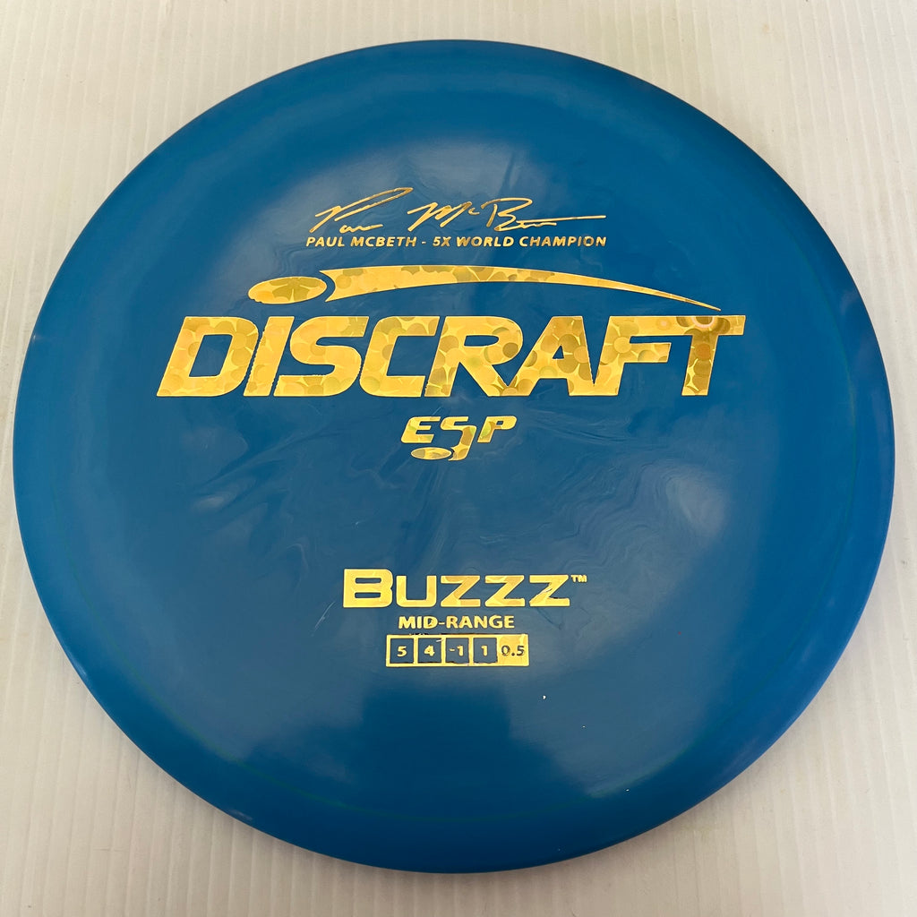 Discraft 5x Paul McBeth ESP Buzzz 5/4/-1/1 (175-176g)