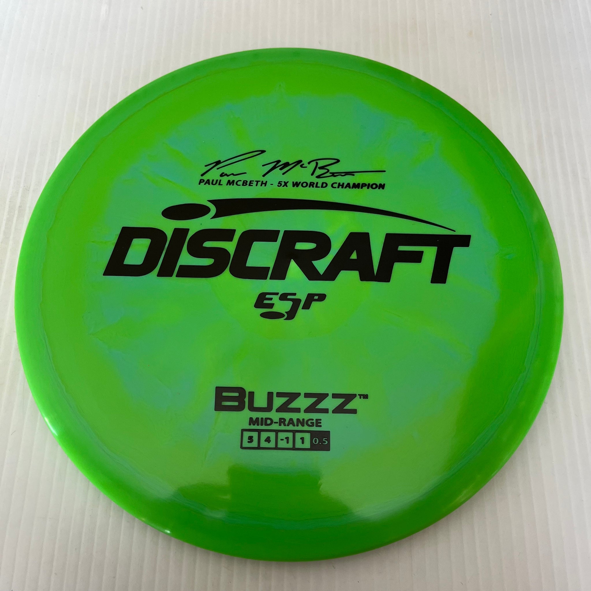 Discraft 5x Paul McBeth ESP Buzzz 5/4/-1/1 (167-169g)