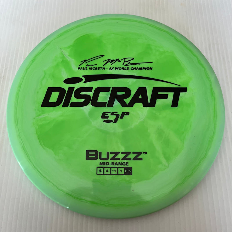 Discraft 5x Paul McBeth ESP Buzzz 5/4/-1/1 (167-169g)