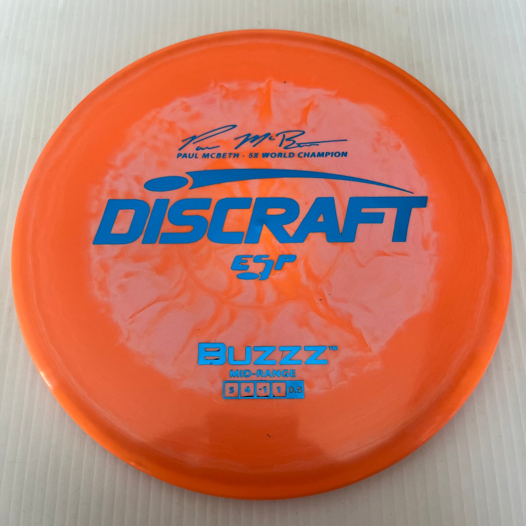 Discraft 5x Paul McBeth ESP Buzzz 5/4/-1/1 (167-169g)