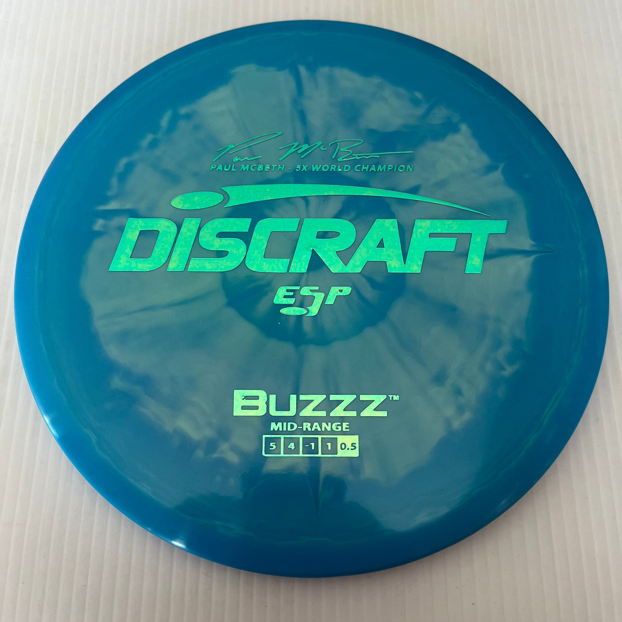 Discraft 5x Paul McBeth ESP Buzzz 5/4/-1/1 (170-172g)