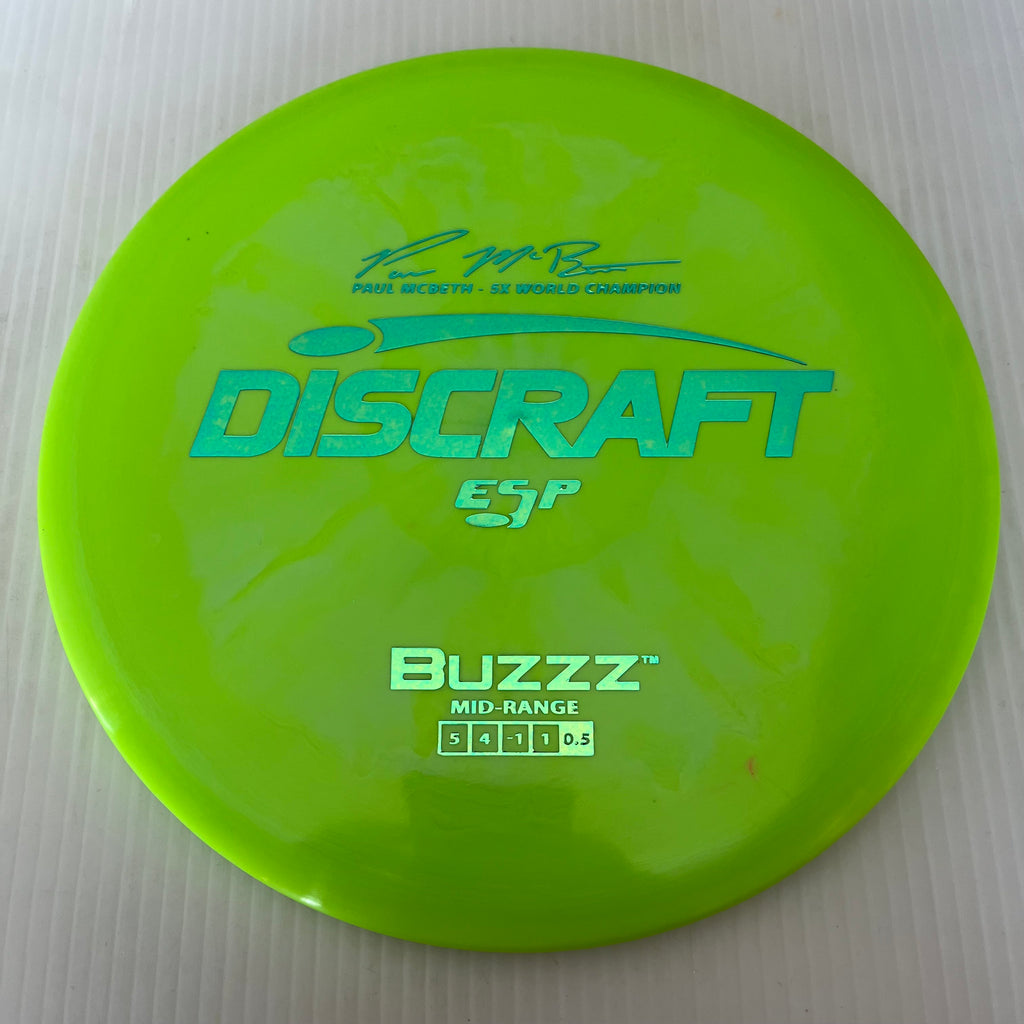 Discraft 5x Paul McBeth ESP Buzzz 5/4/-1/1 (170-172g)