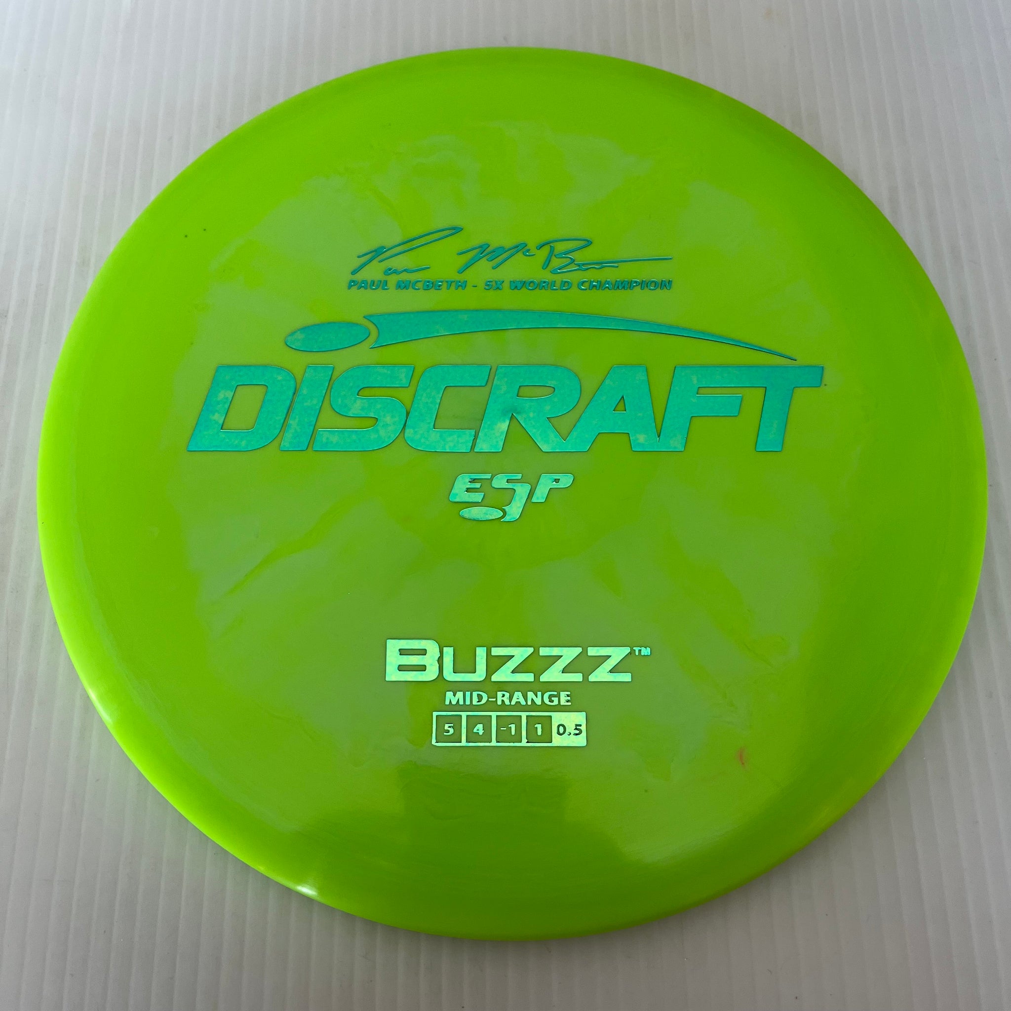 Discraft 5x Paul McBeth ESP Buzzz 5/4/-1/1 (170-172g)