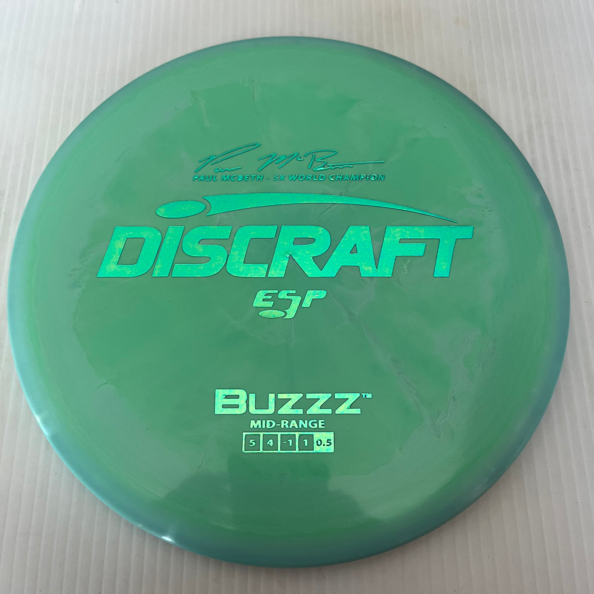 Discraft 5x Paul McBeth ESP Buzzz 5/4/-1/1 (170-172g)