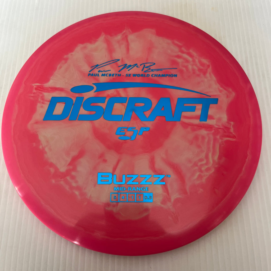 Discraft 5x Paul McBeth ESP Buzzz 5/4/-1/1 (170-172g)