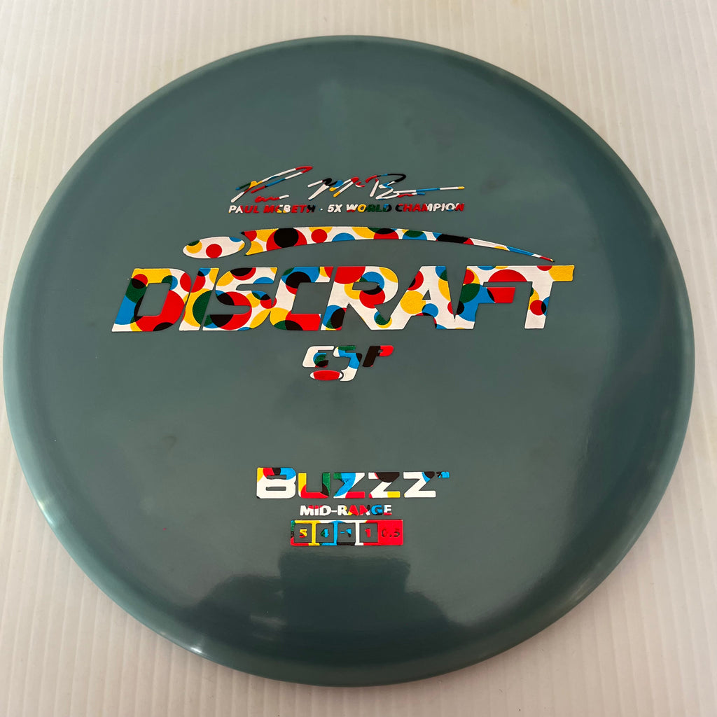 Discraft 5x Paul McBeth ESP Buzzz 5/4/-1/1 (170-172g)