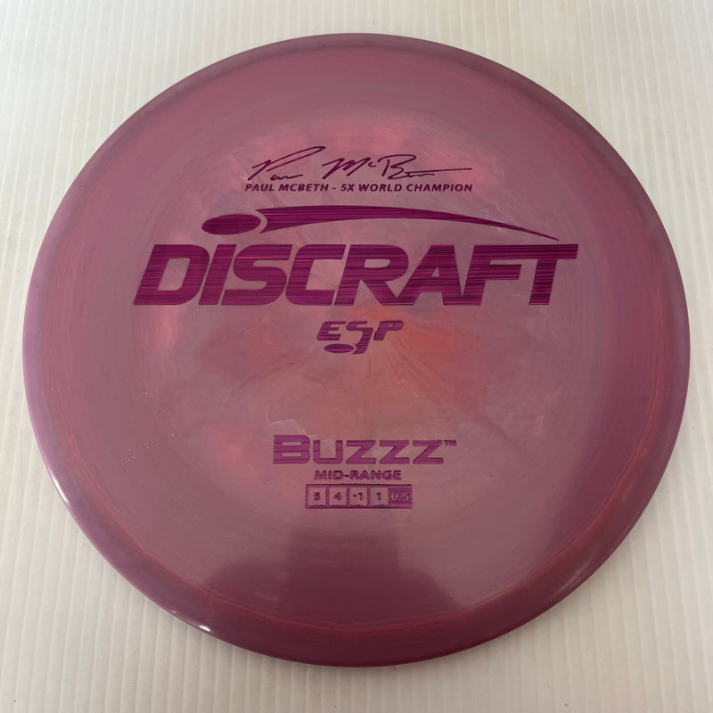 Discraft 5x Paul McBeth ESP Buzzz 5/4/-1/1 (170-172g)
