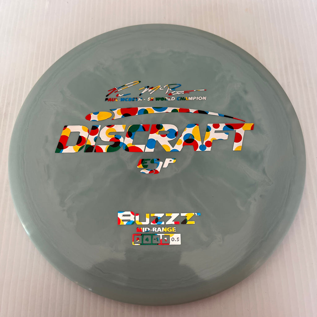 Discraft 5x Paul McBeth ESP Buzzz 5/4/-1/1 (170-172g)