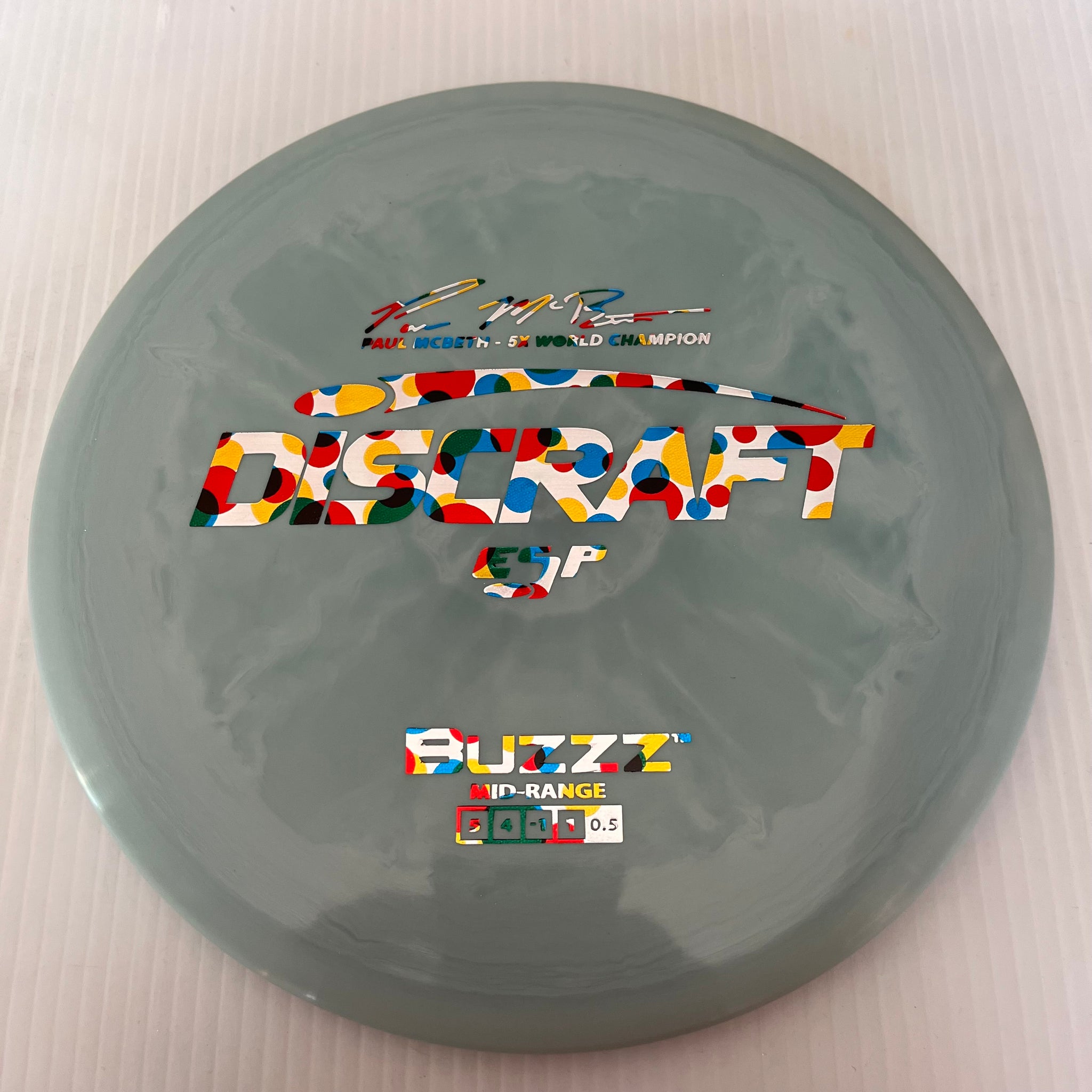 Discraft 5x Paul McBeth ESP Buzzz 5/4/-1/1 (170-172g)